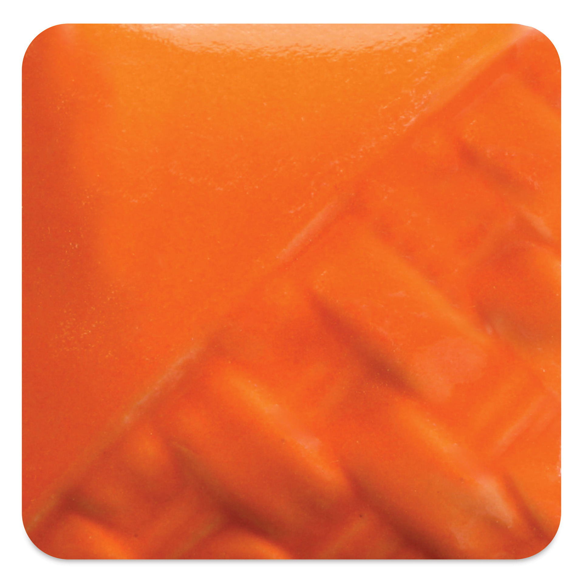 Mayco Stoneware Gloss Glaze - Orange Gloss fired to cone 10 reduction