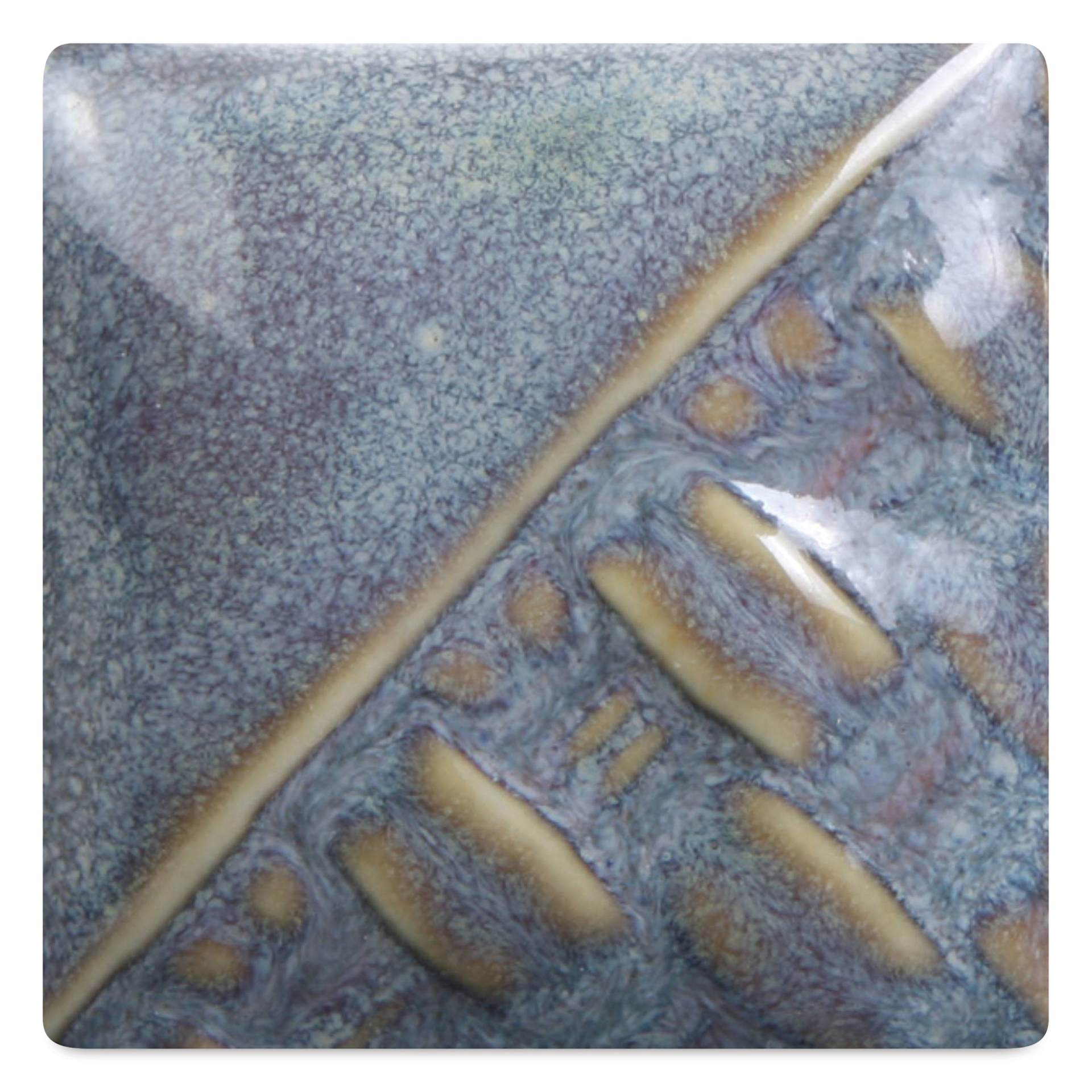 Mayco Stoneware Classic Glaze - Norse Blue, Dry - fired to cone 10