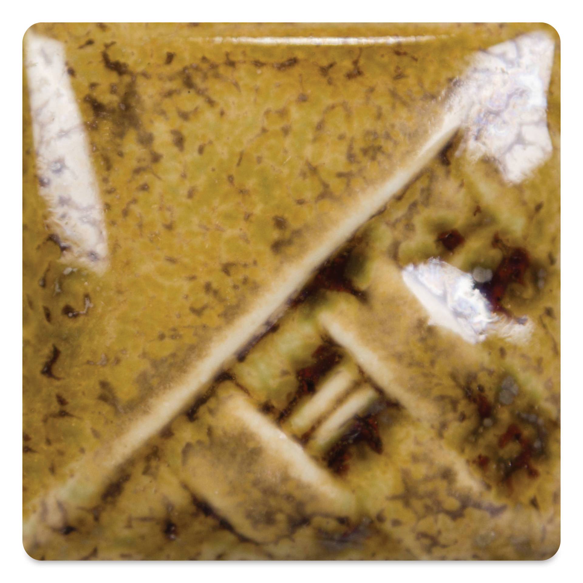 Mayco Stoneware Classic Glaze - Micro Jade, fired at cone 10 reduction