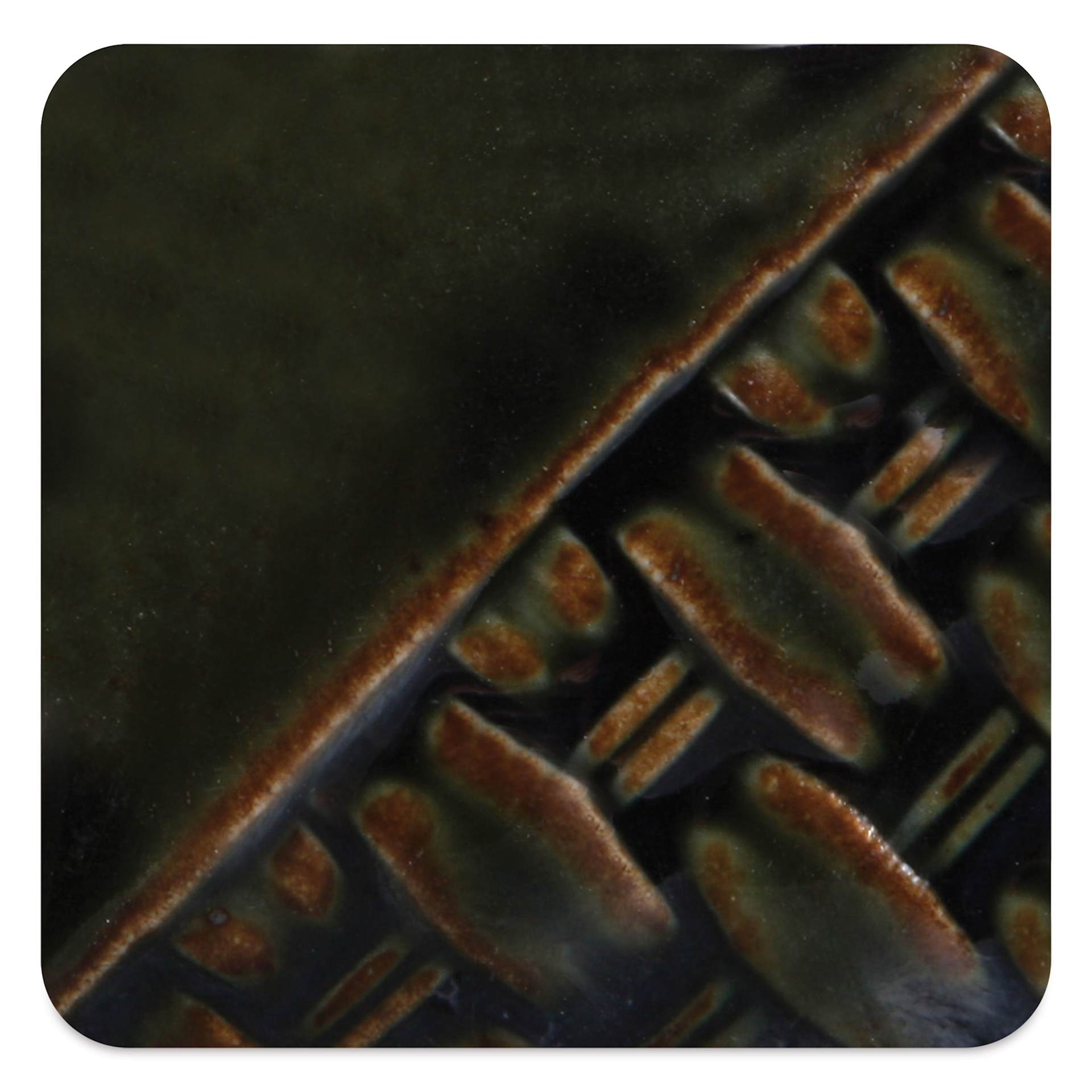 Mayco Stoneware Classic Glaze - Northern Woods, fired at cone 10 reduction