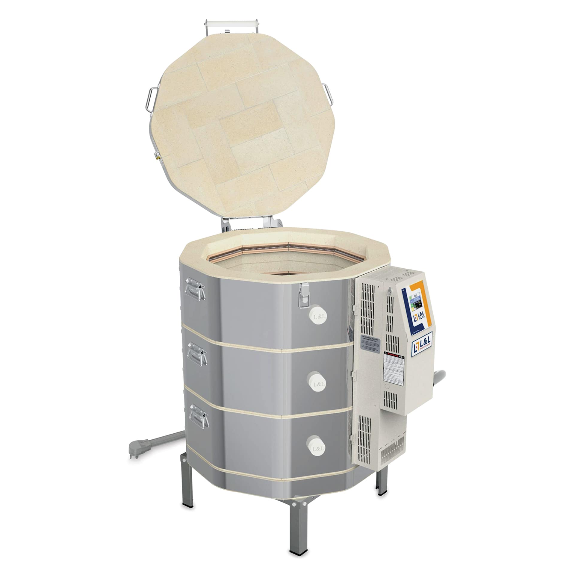 L&L Easy Fire Kiln - E23T-3, W11520, 240V, P3, 27.7 Amp