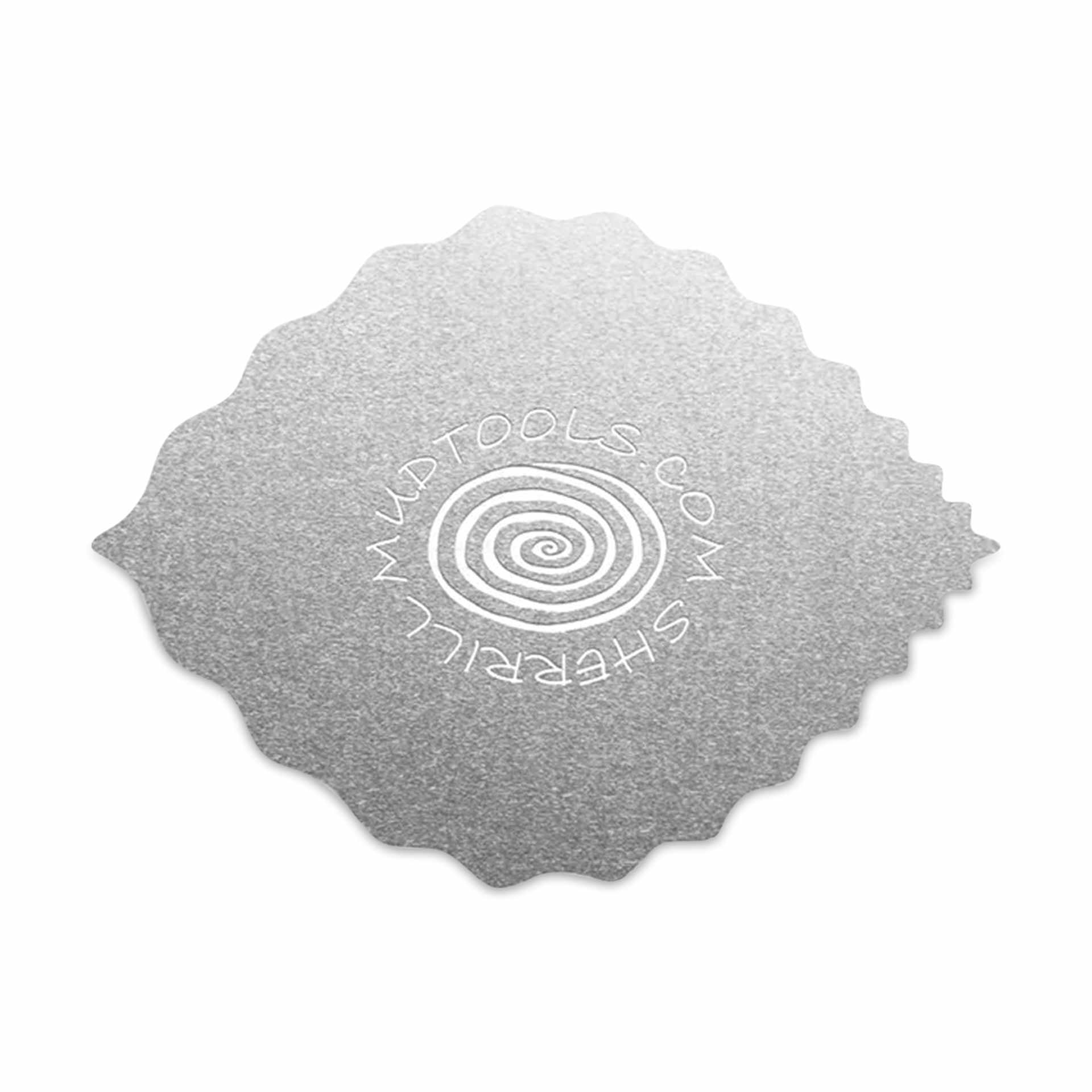 Mudtools Stainless Steel Drawing Rib - Leaf, Wave