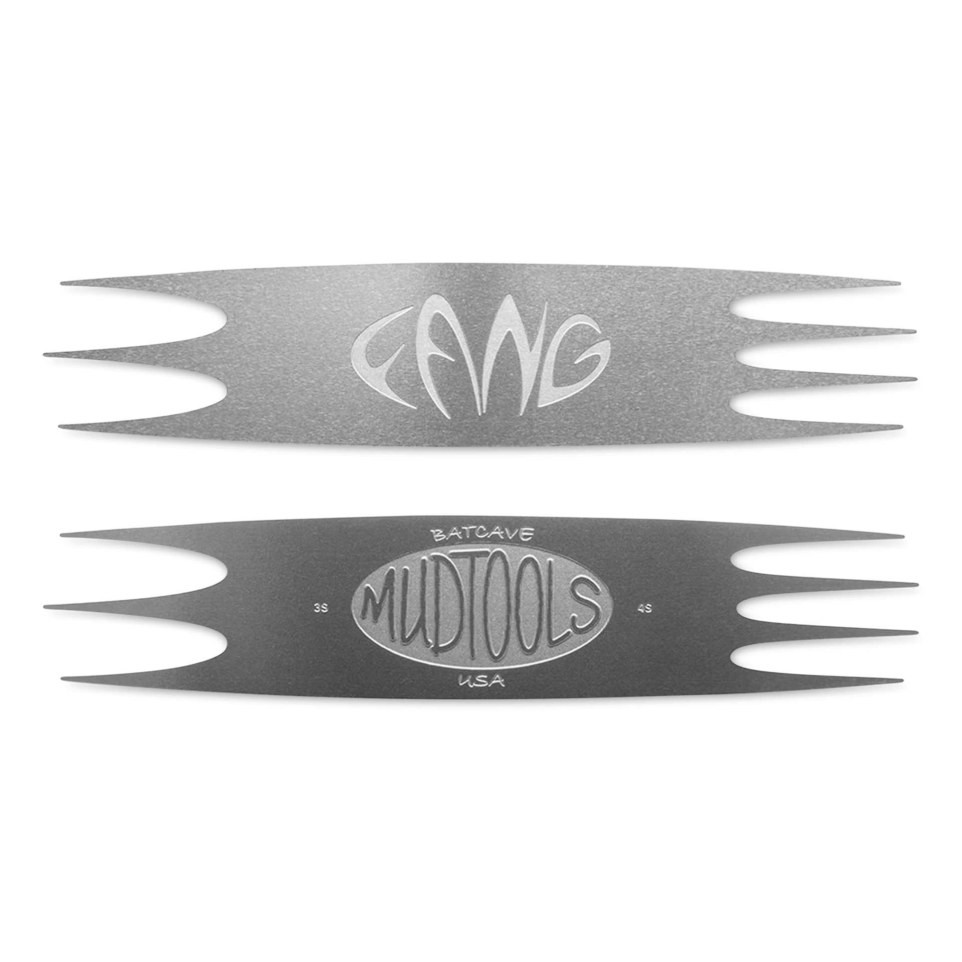 Mudtools FANG Stainless Steel Scoring Tool - Small Tooth, 3S-4S
