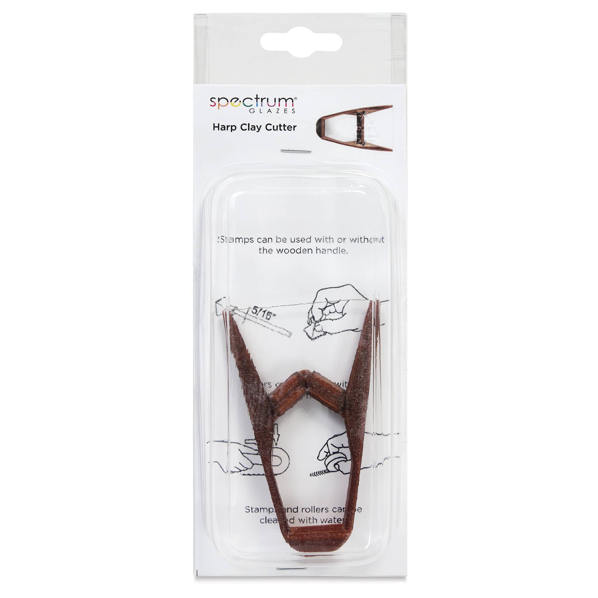 Spectrum Harp Clay Cutter - front of packaging