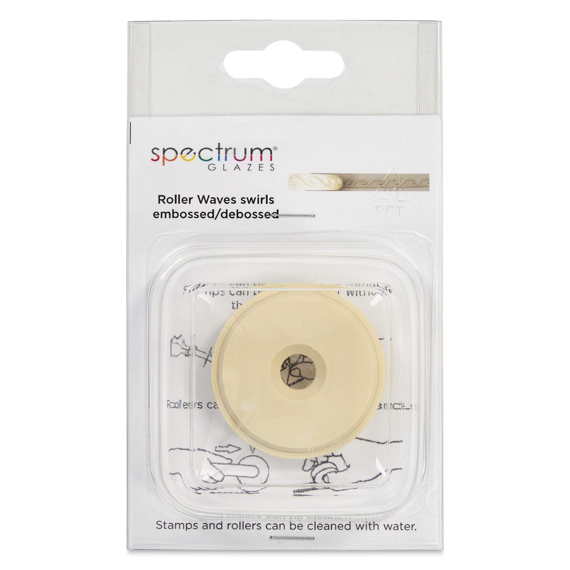 Spectrum Stamp Roller - Swirling Waves - front of packaging