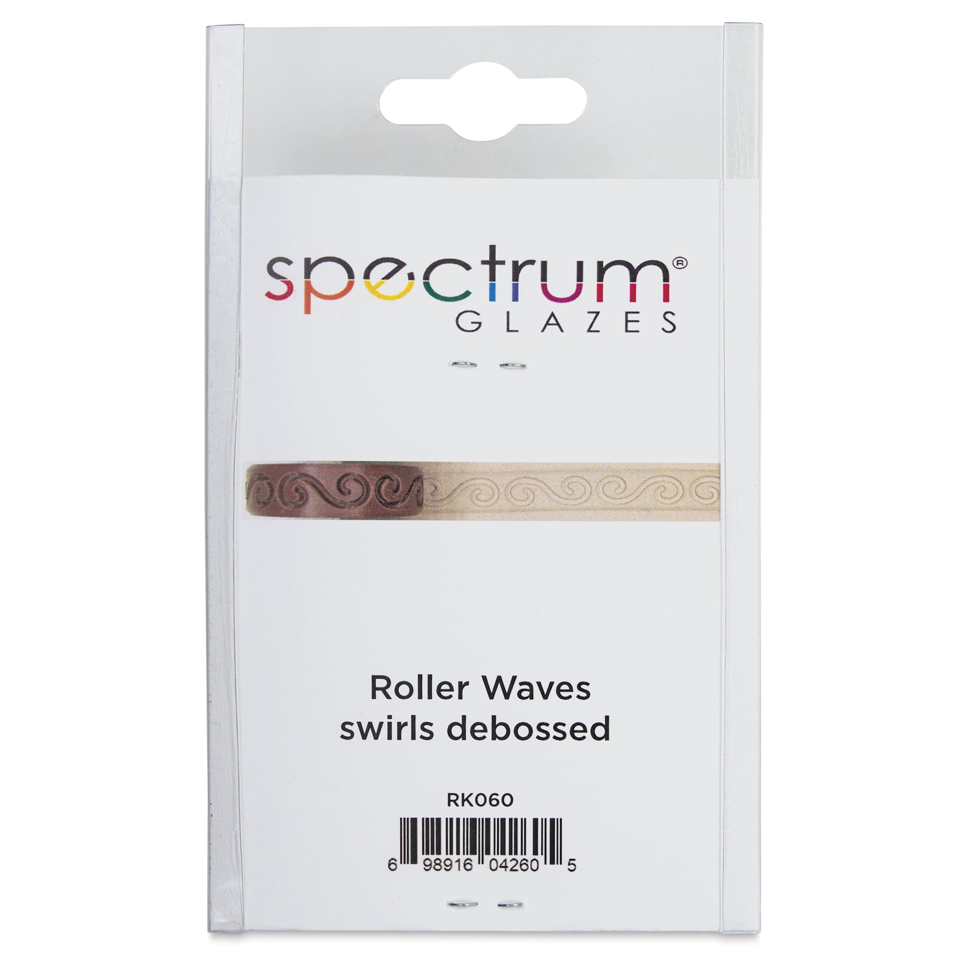 Spectrum Stamp Roller - Swirls Double - back of packaging