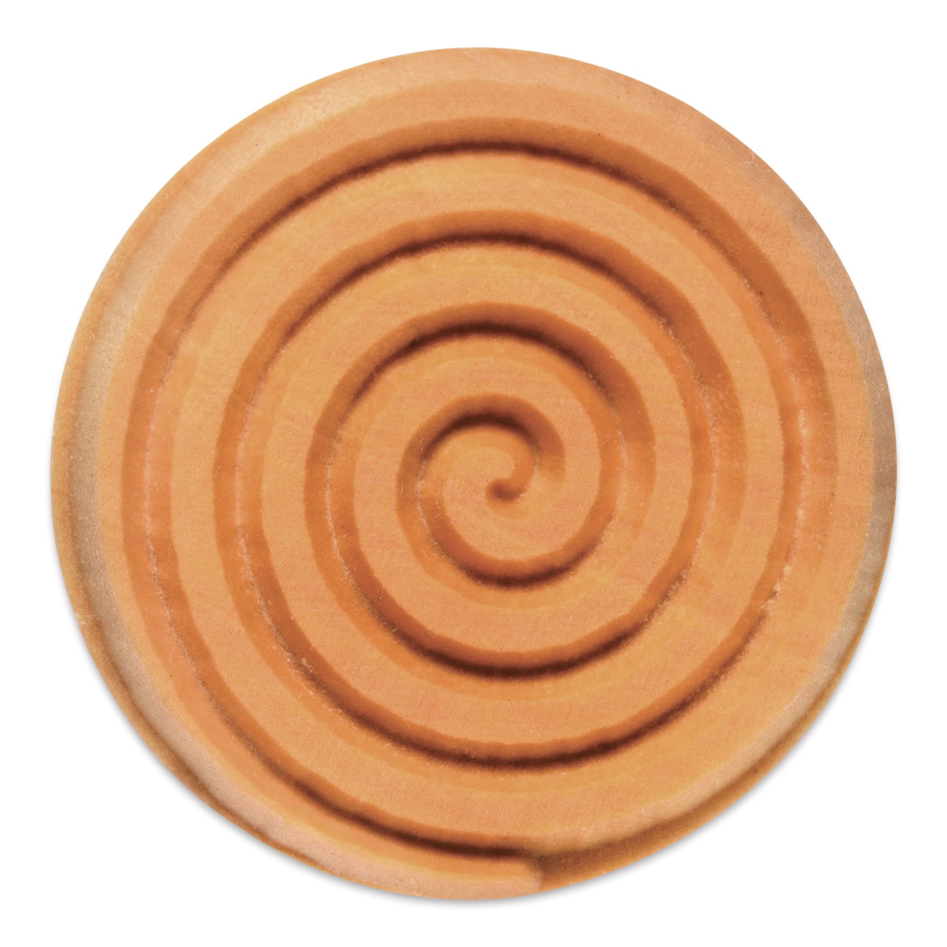 MKM Pottery Tools Large Round Stamp - SCL-006, Spiral