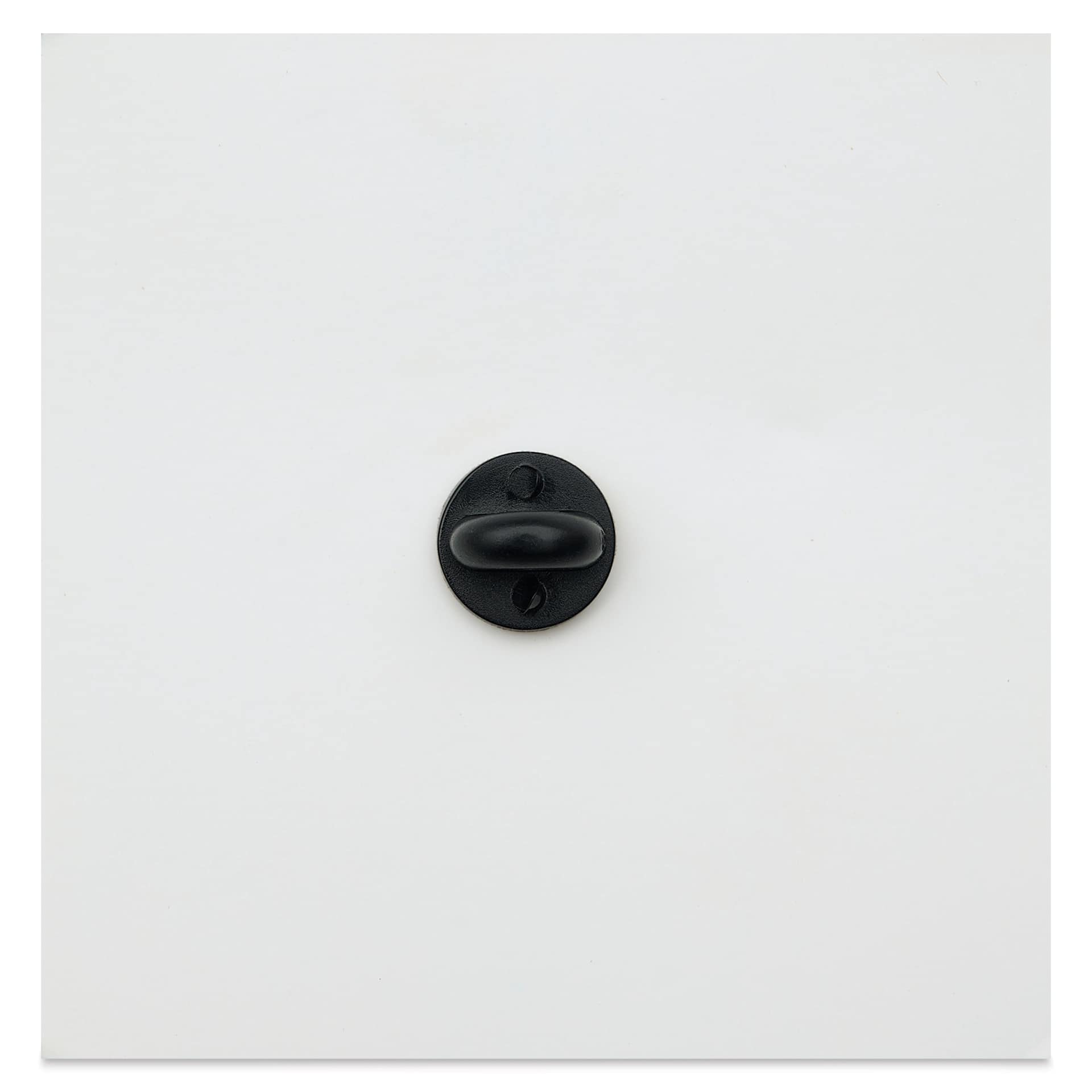 Elan Transfers Enamel Pin - Pottery Tools, back of packaging showing fastener