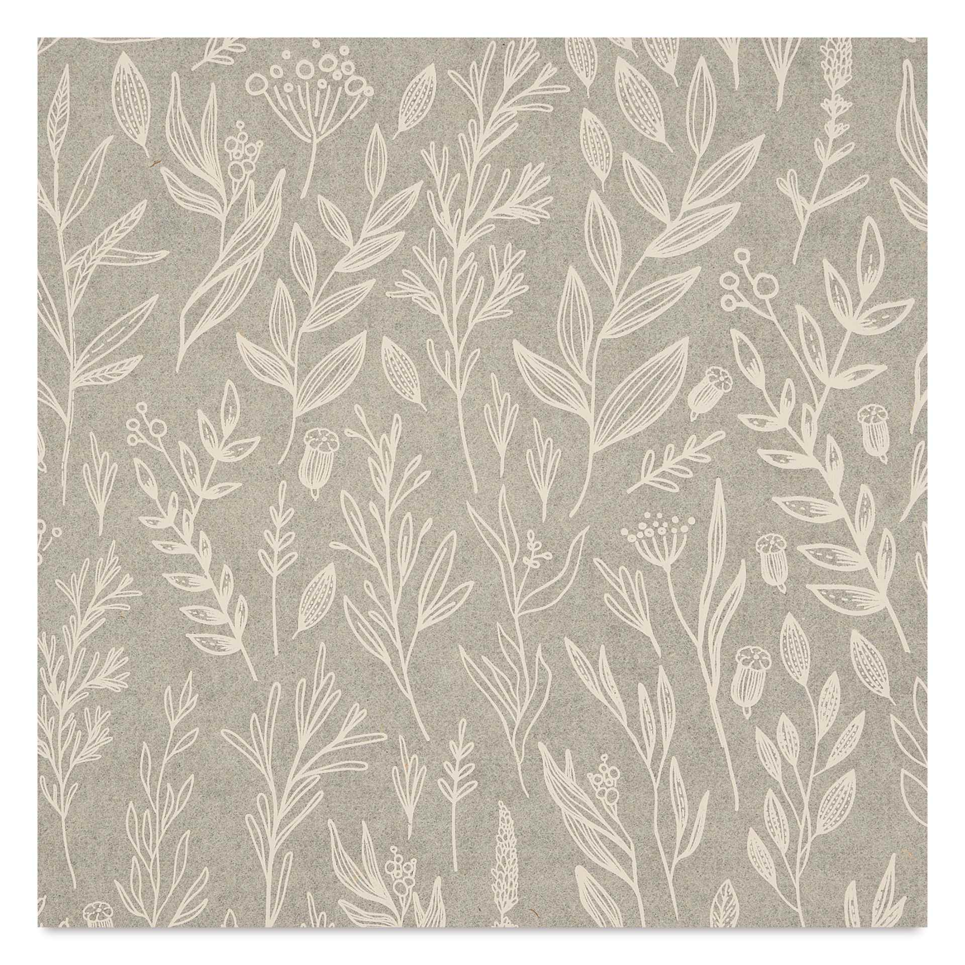 Elan Transfers Underglaze Transfer Sheet - Branches, White close up
