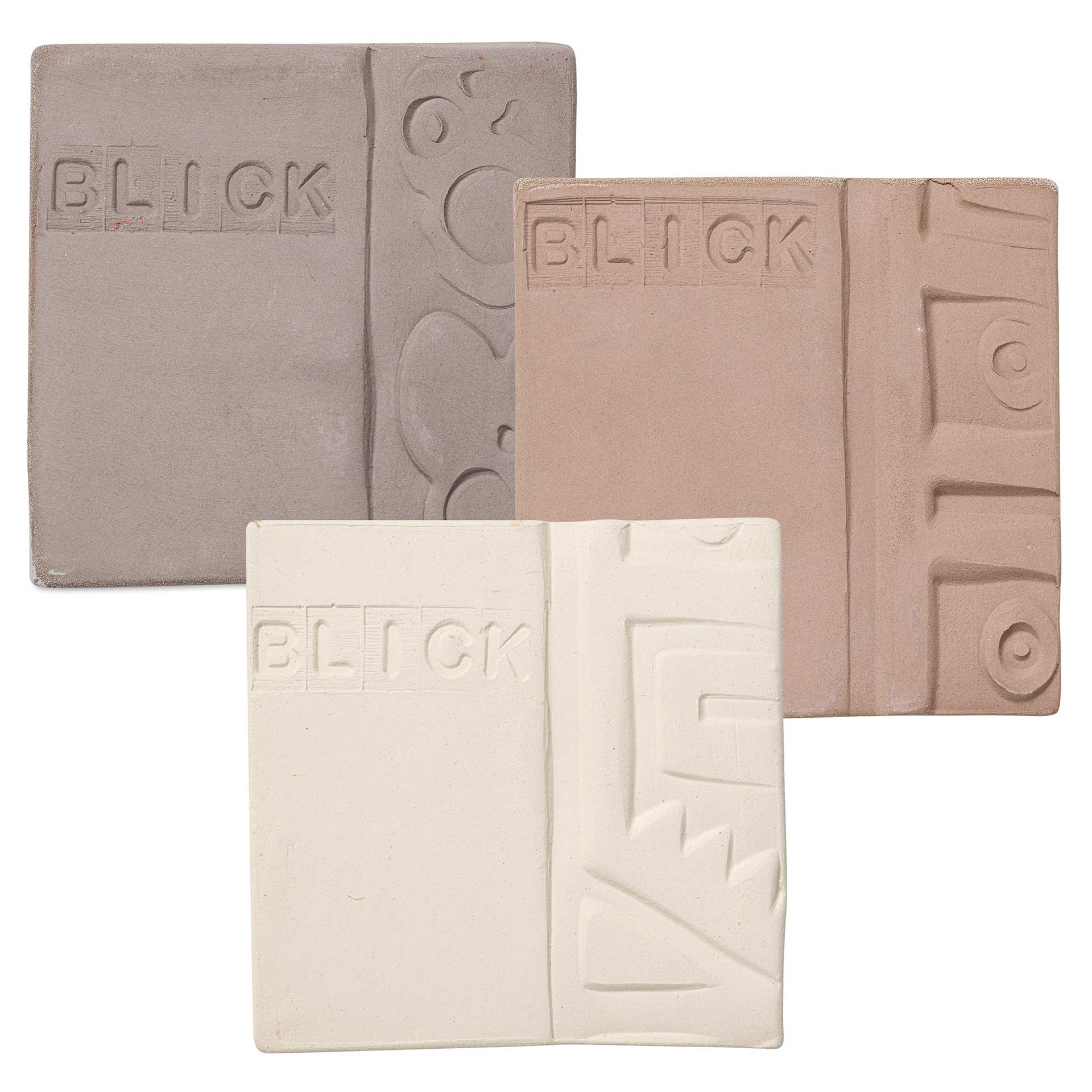 Blick Mid-Fire Stoneware Clay, chips
