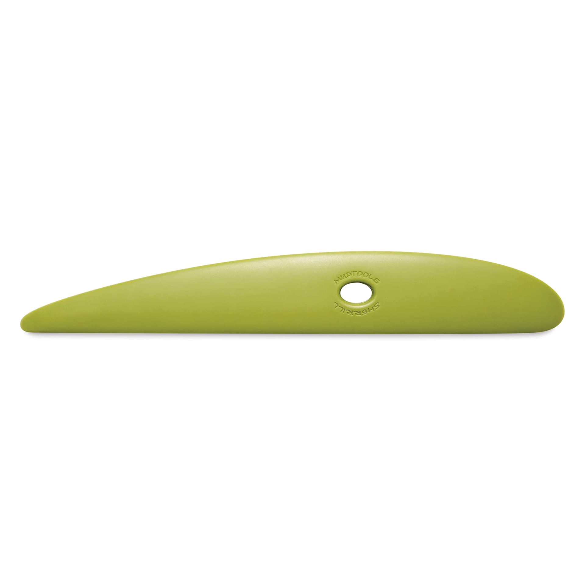 Mudtools Polymer Platter Rib - Large, Green - top view