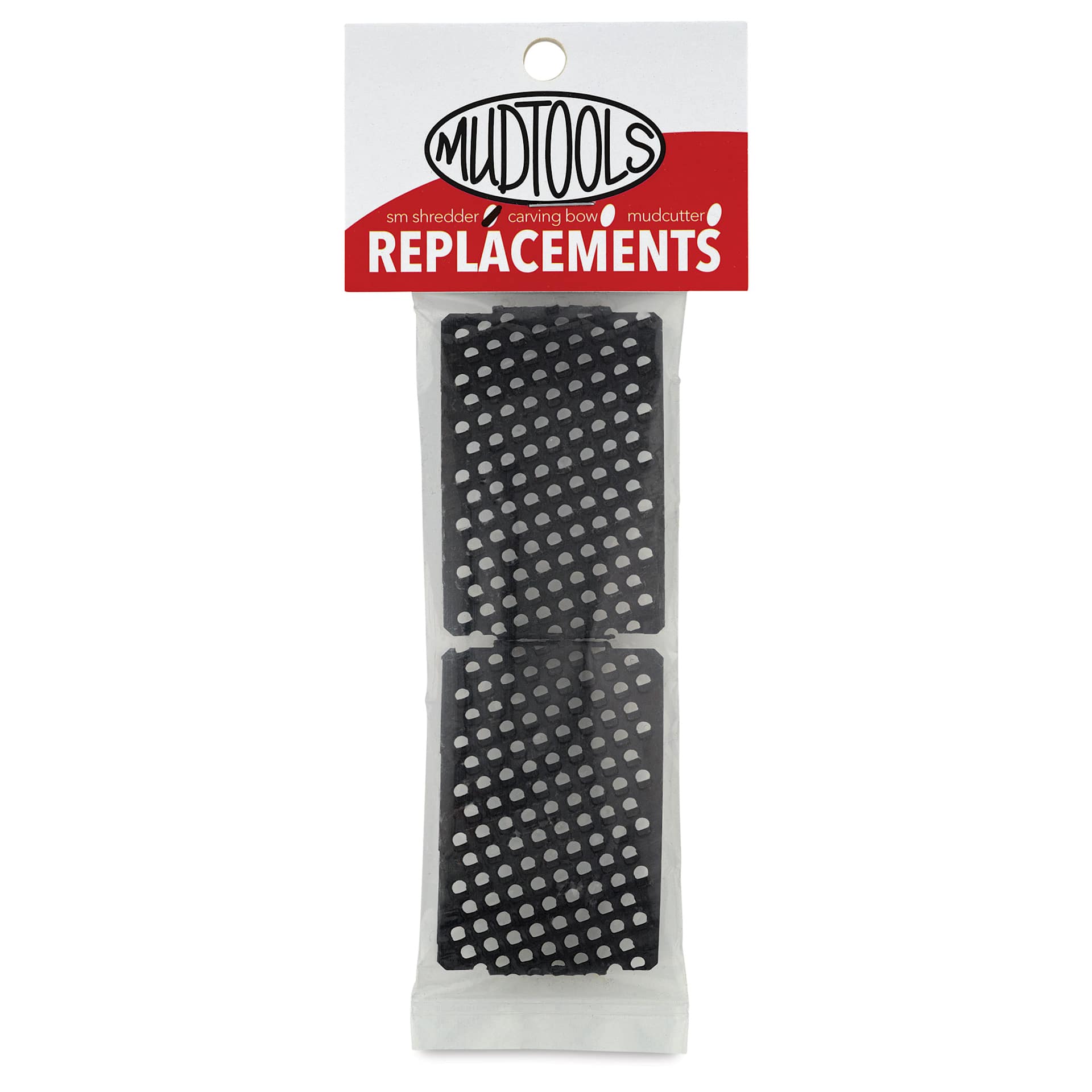 Mudtools Shredders - Small, Replacement 2-Pack, in packaging