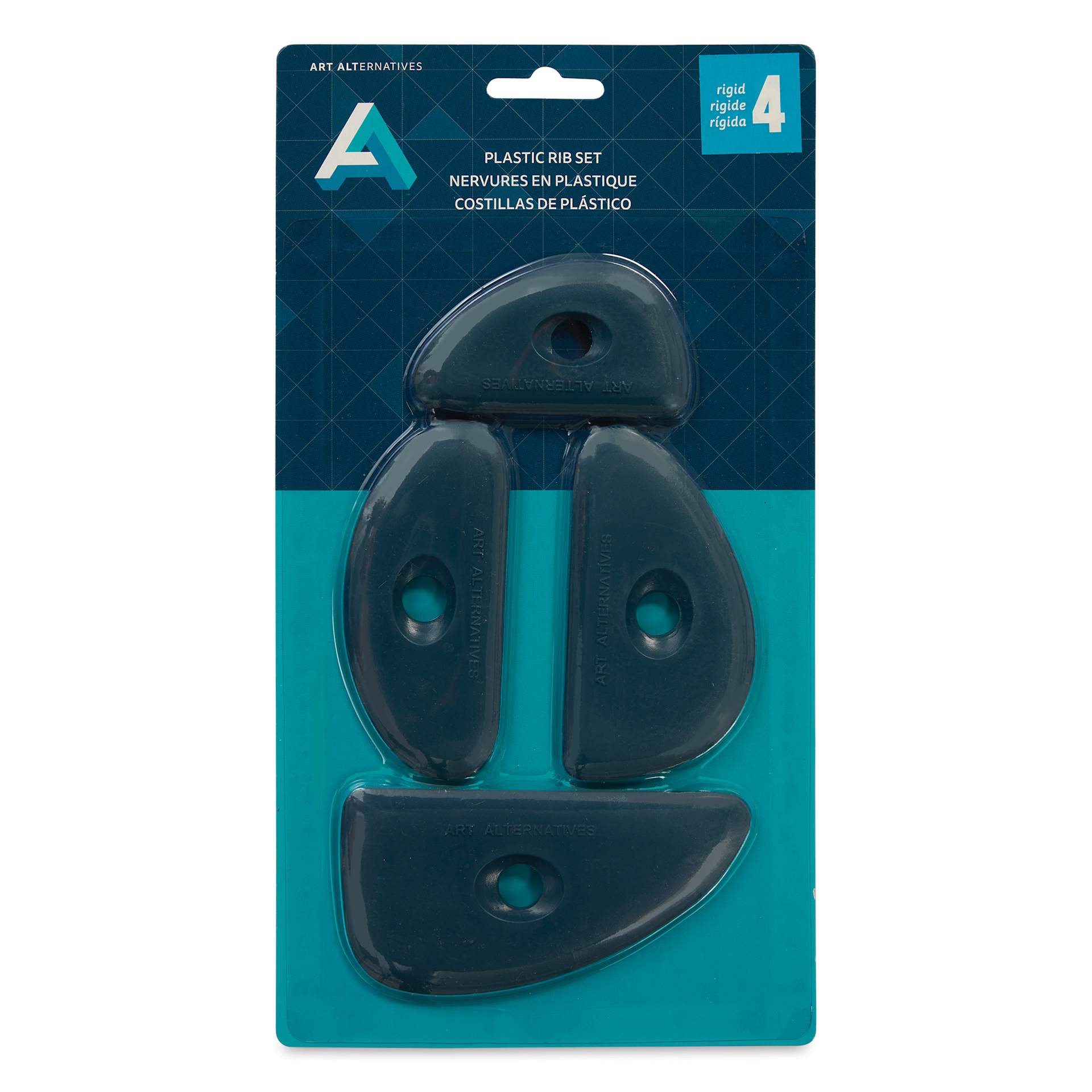 Art Alternatives Plastic Ribs - Set of 4 - front of packaging