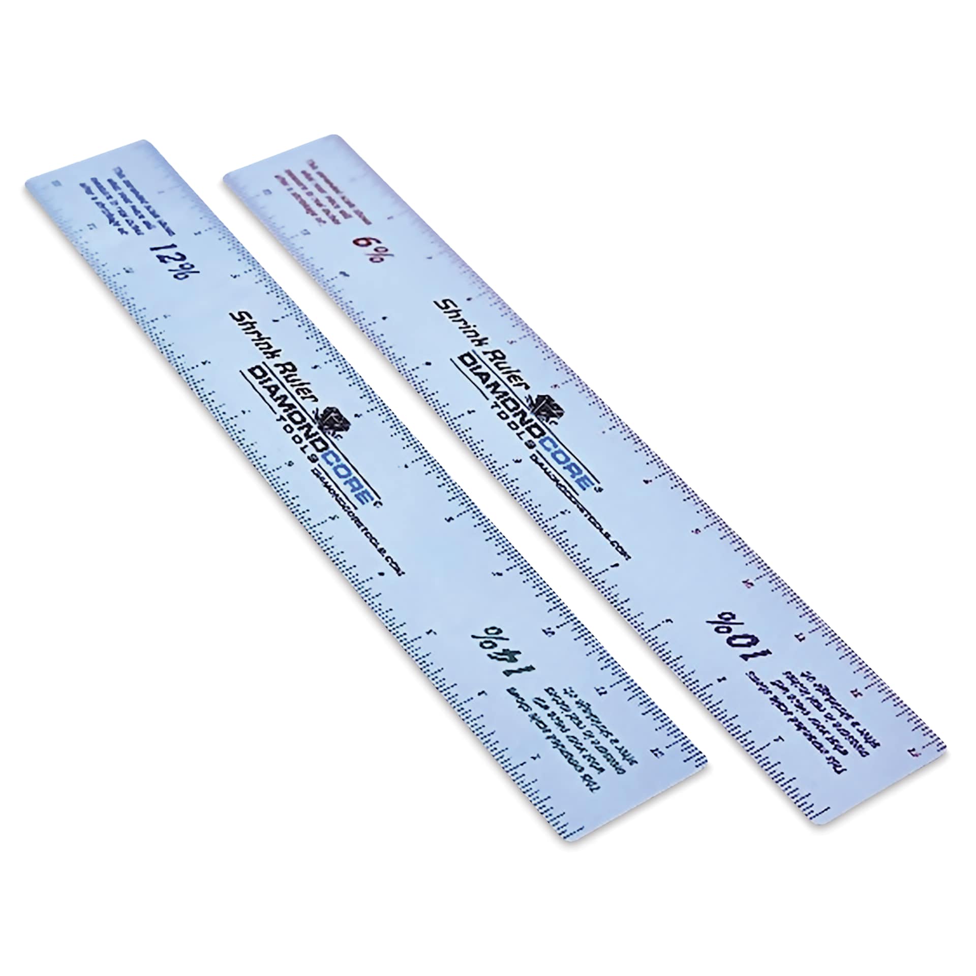 Double-sided Shrink Ruler