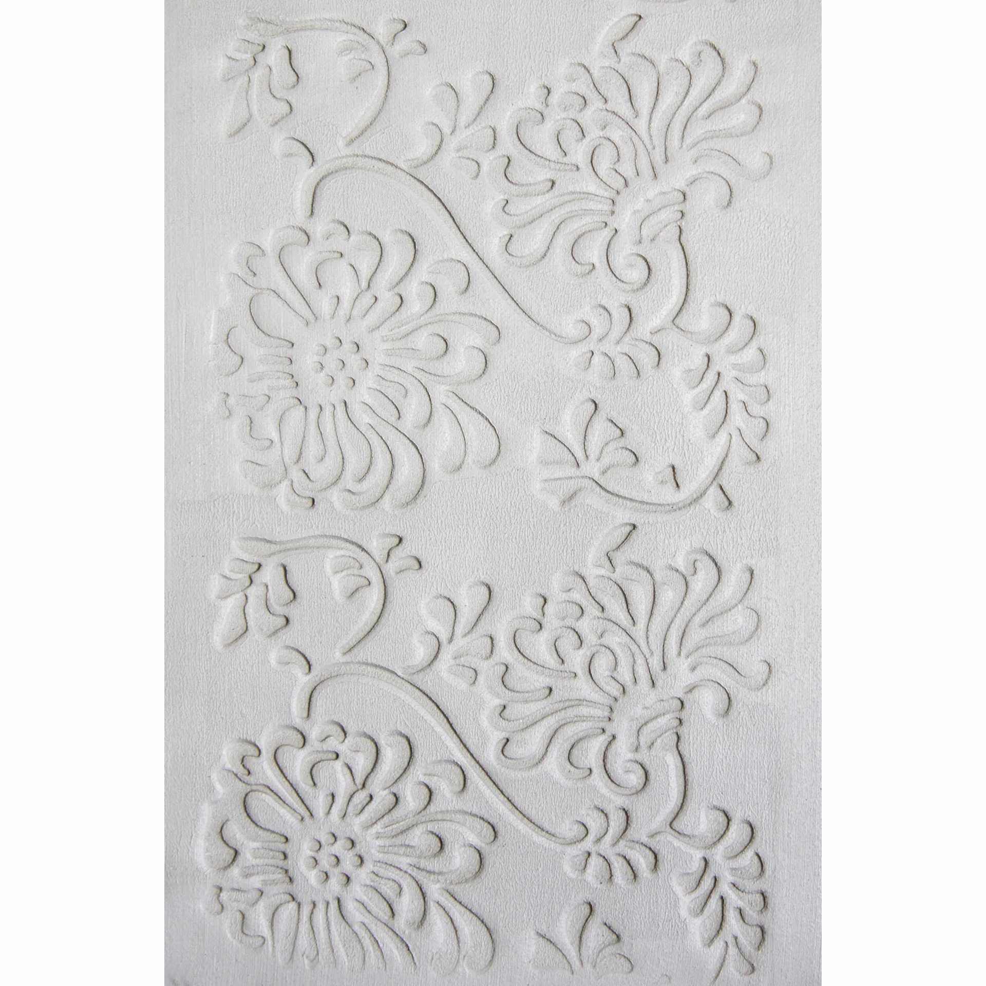 Xiem Tools Art Roller - Chrysanthemum applied to clay