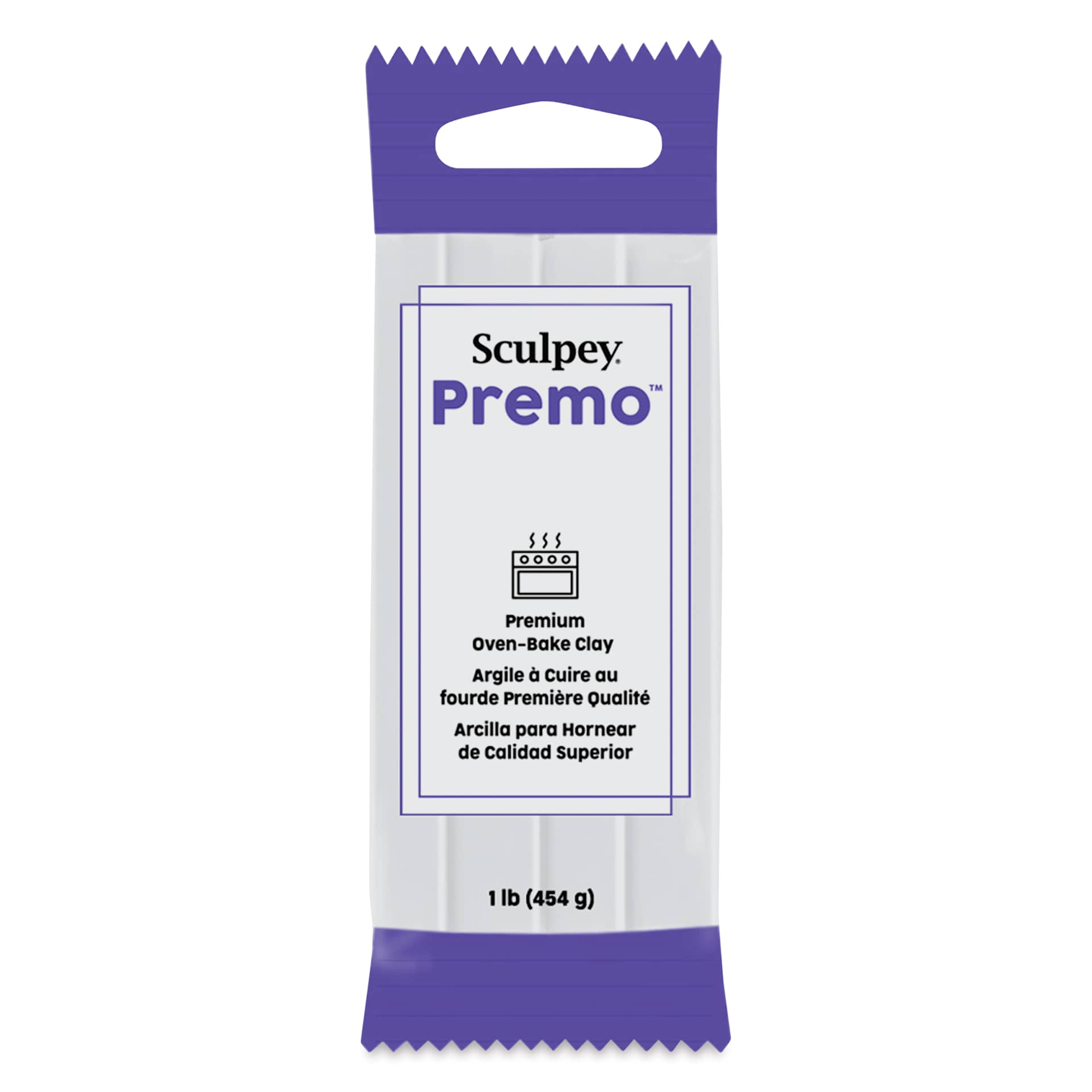 Sculpey Premo - 16 oz, White Sculpey Premo - 16 oz, White