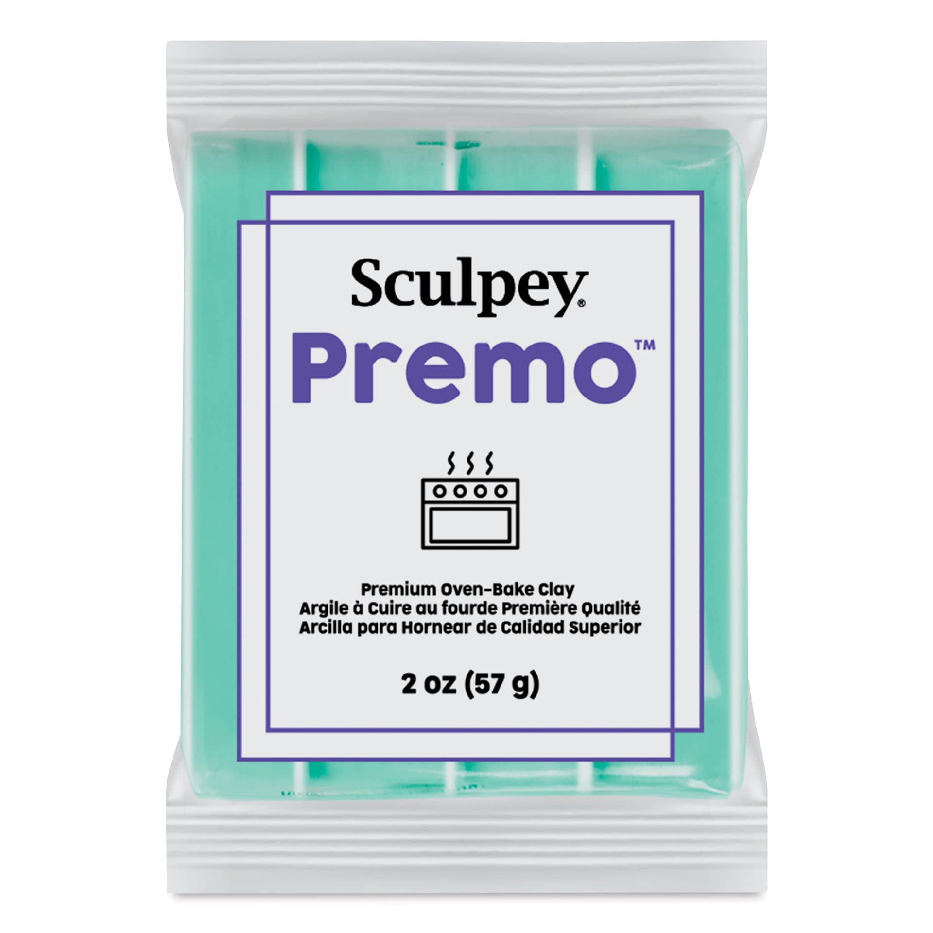 Sculpey Premo - 2 oz, Mint Green
