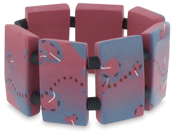 Bracelet made with Sculpey Premo