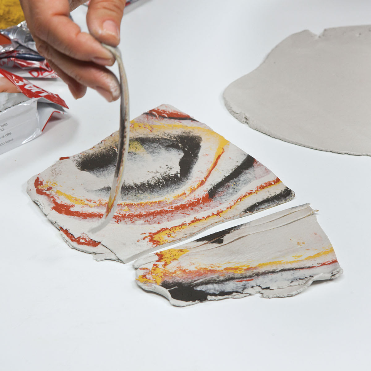 DAS Idea Mix - Result of multiple colors mixed with Clay DAS Idea Mix - Result of multiple colors mixed with Clay