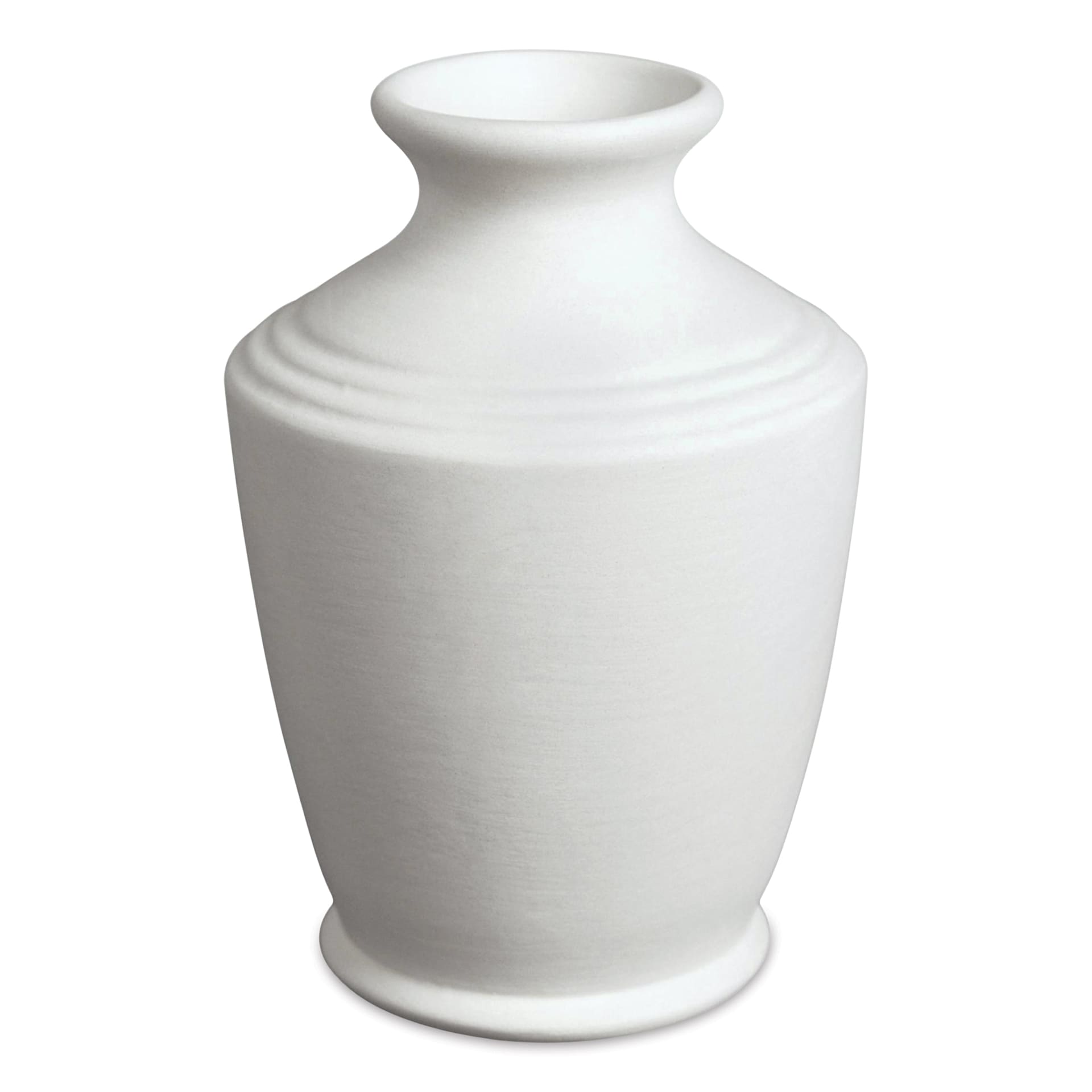 Mayco Stoneware Bisque Bud Vase - Ringed