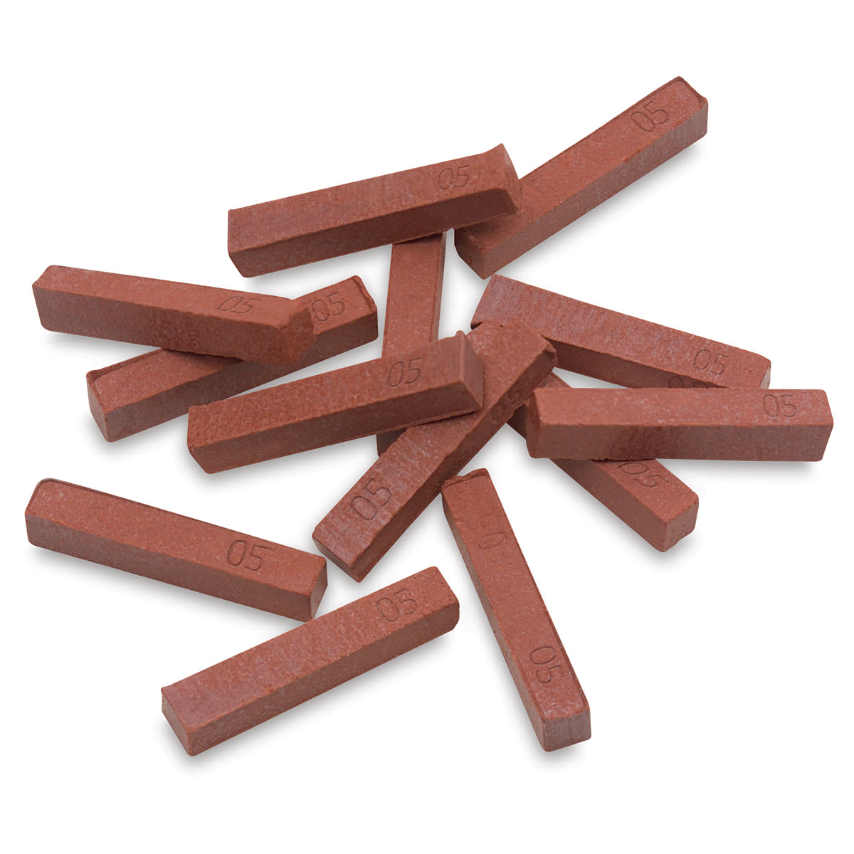 Orton Pyrometric Mini Bars - Several Bars stacked loosely
