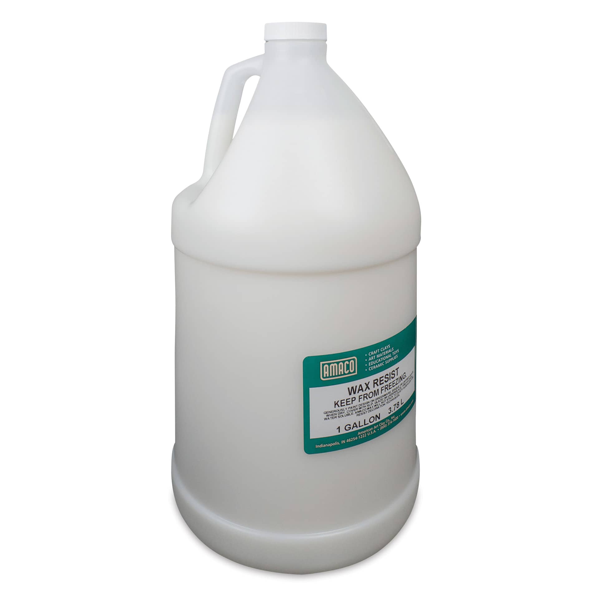 Amaco Wax Resist - 16 oz side of jub