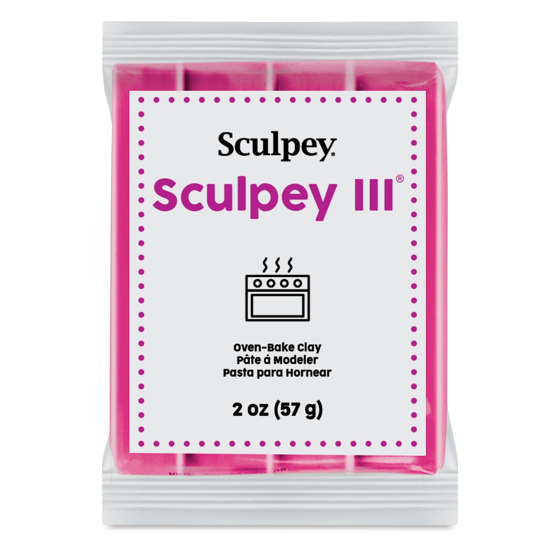 Sculpey III - 2 oz, Berry