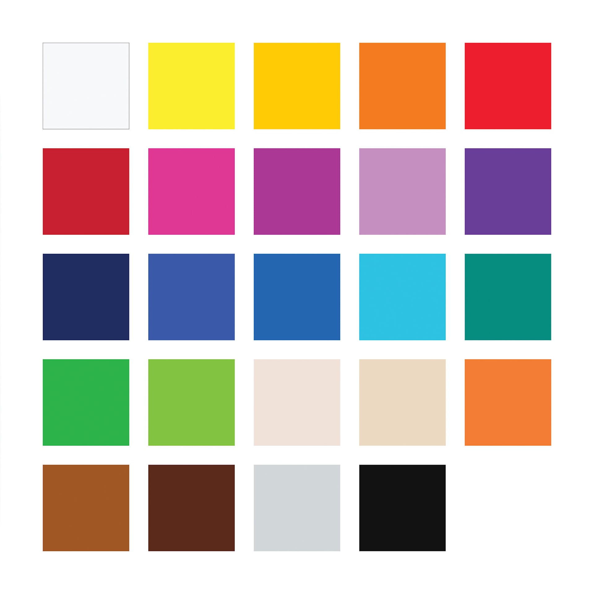 Staedtler Fimo Soft Polymer Clay - Basic Colors, Set of 24, swatches