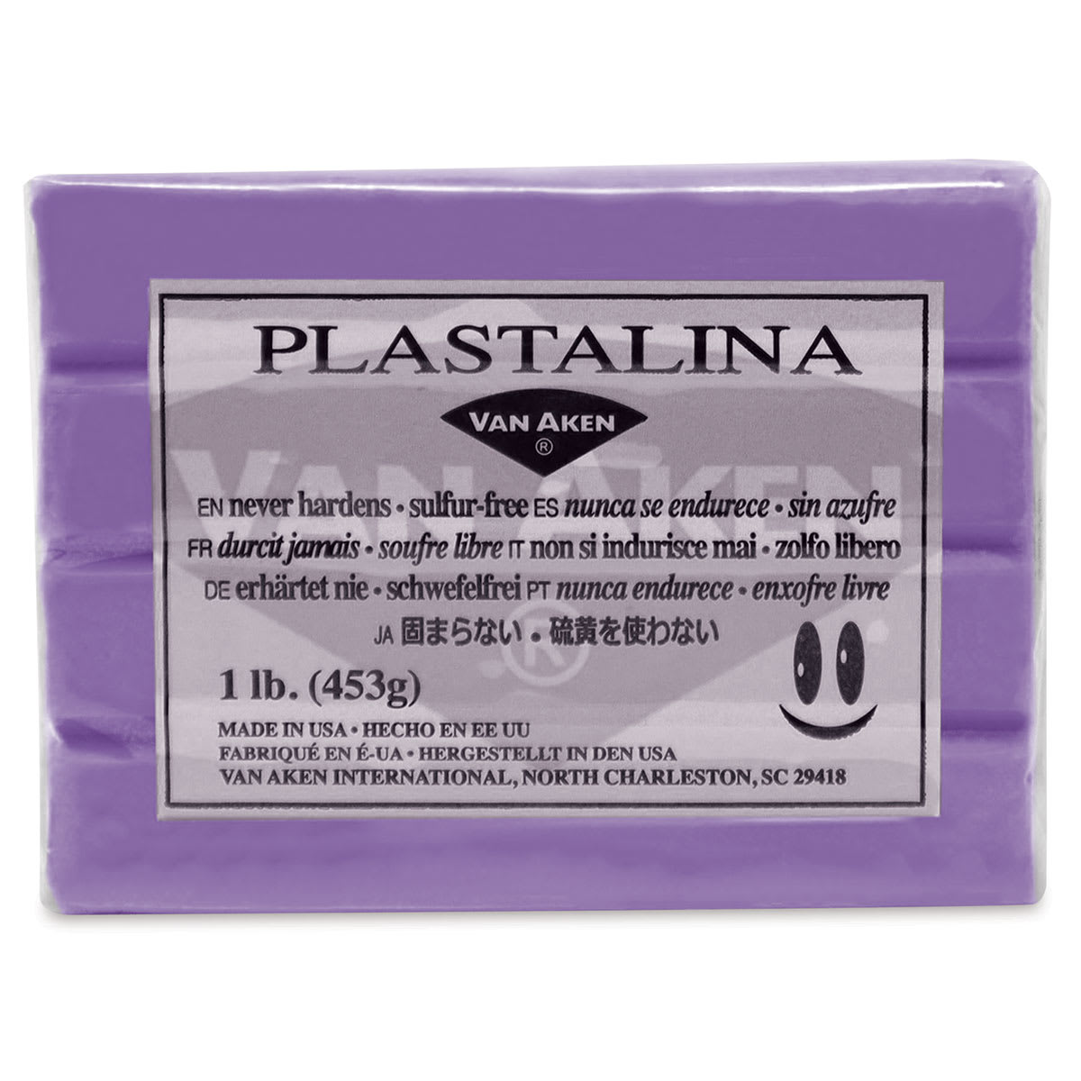 Van Aken Plastalina Modeling Clay - 1 lb, Violet