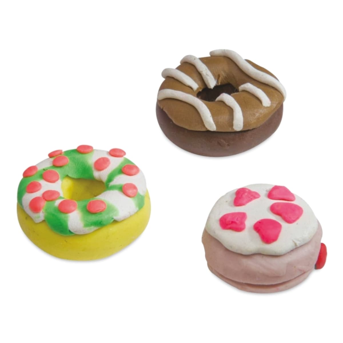Sculpey Non-Dry Modeling Clay - Pkg of 20, 0.8 lb, Assorted Colors finished pastry model examples
