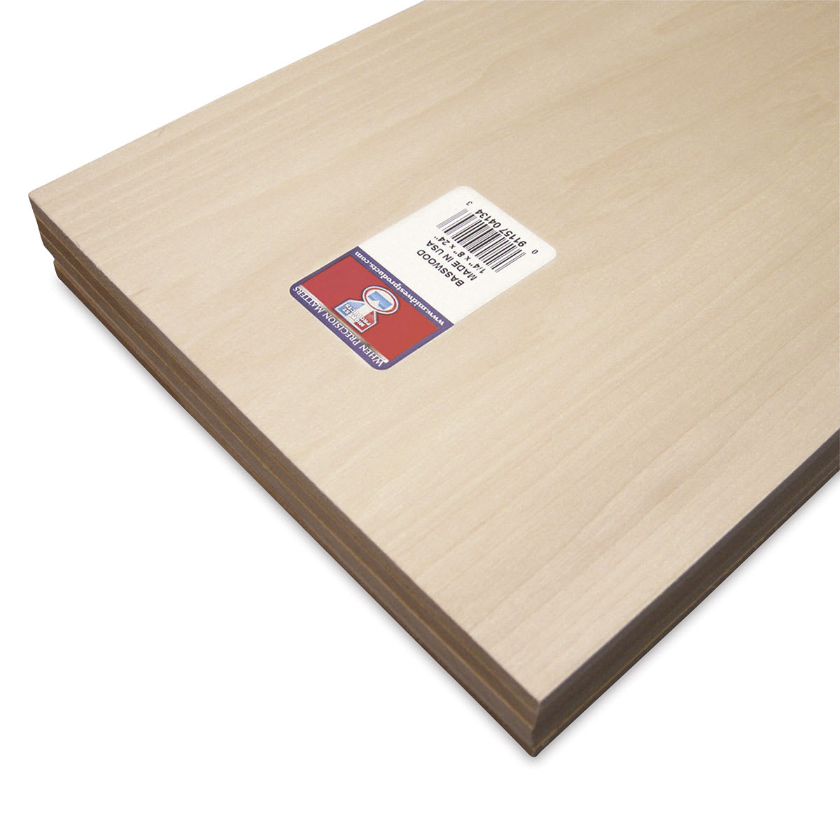Midwest Products Genuine Basswood Sheets - 1/4" x 8" x 24", 5 Pieces Midwest Products Genuine Basswood Sheets - 1/4" x 8" x 24", 5 Pieces