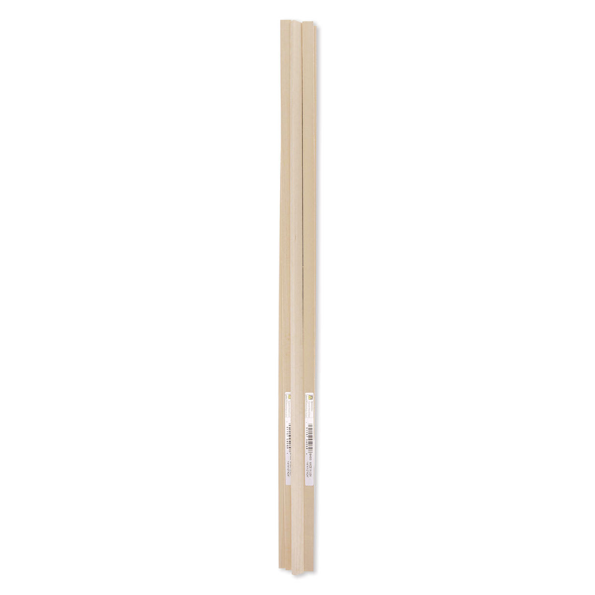 Midwest Products Basswood Strips - 6 Pieces, 1/4" x 1/2" x 24"