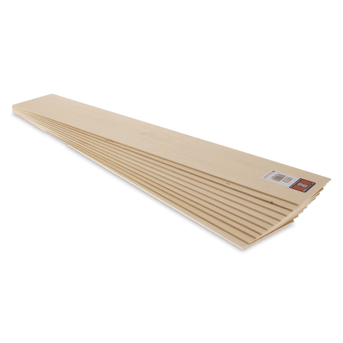 Midwest Products Basswood Sheets - 10 Pieces, 3/32" x 4" x 24" (end view) Midwest Products Basswood Sheets - 10 Pieces, 3/32" x 4" x 24" (end view)