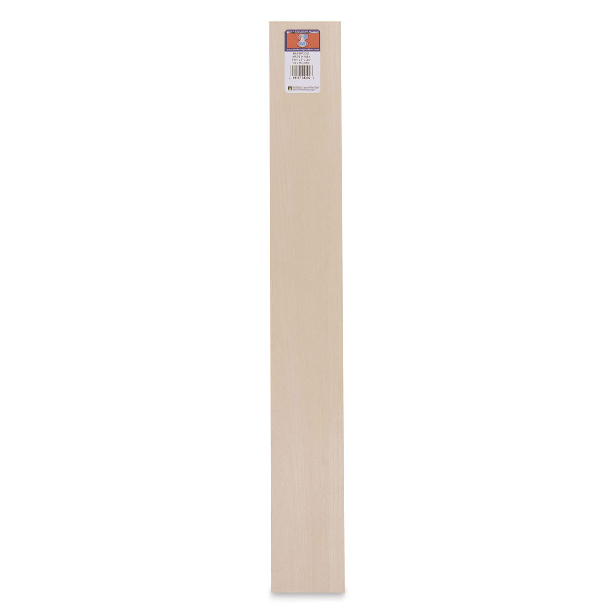 Midwest Products Basswood Sheets - 10 Pieces, 1/16" x 3" x 24"