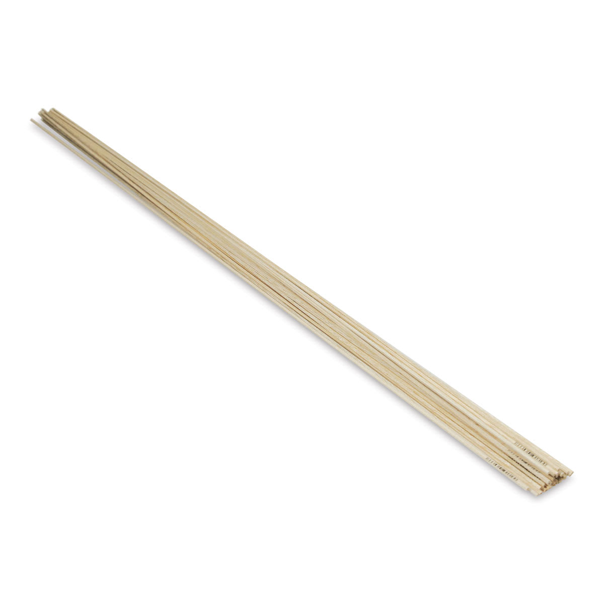Midwest Products Balsa Wood Strips - 30 Pieces, 3/32" x 3/32" x 36" (end view to show size) Midwest Products Balsa Wood Strips - 30 Pieces, 3/32" x 3/32" x 36" (end view to show size)
