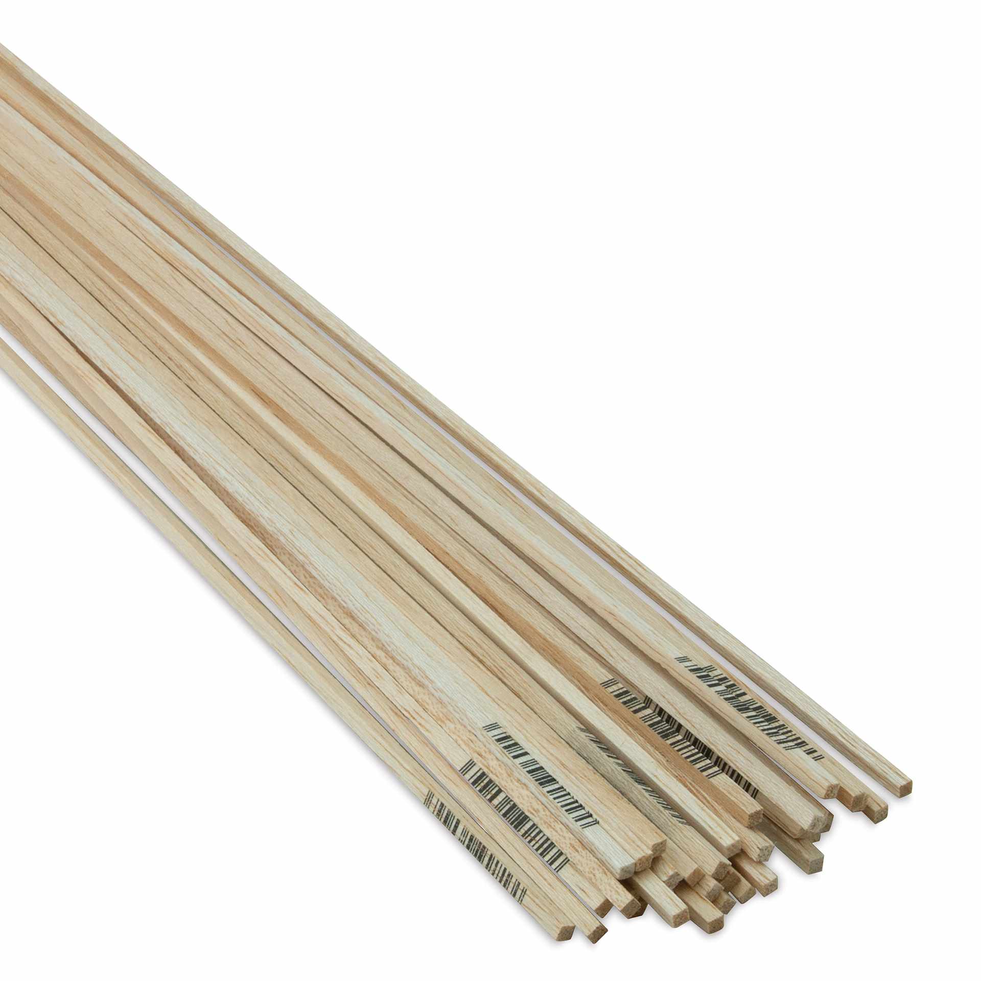Midwest Products Balsa Wood Strips - 36 Pieces, 1/8" x 1/8" x 36" (out of packaging)
