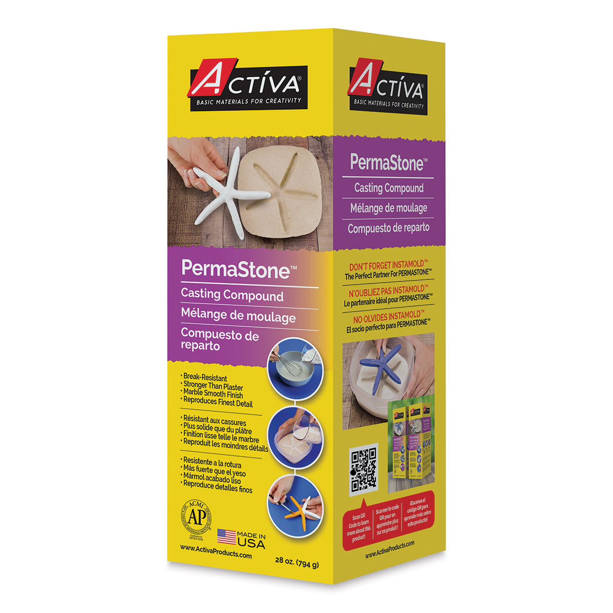 Activa Permastone Casting Compound - 28 oz