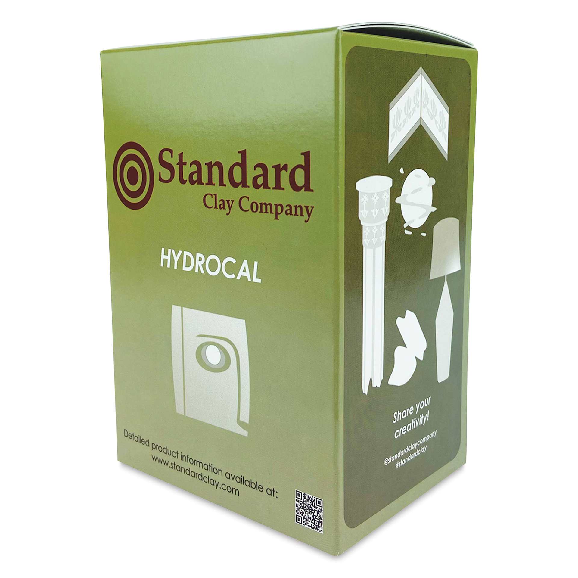 Standard Clay Company Hydrocal - 4 lb, White Standard Clay Company Hydrocal - 4 lb, White