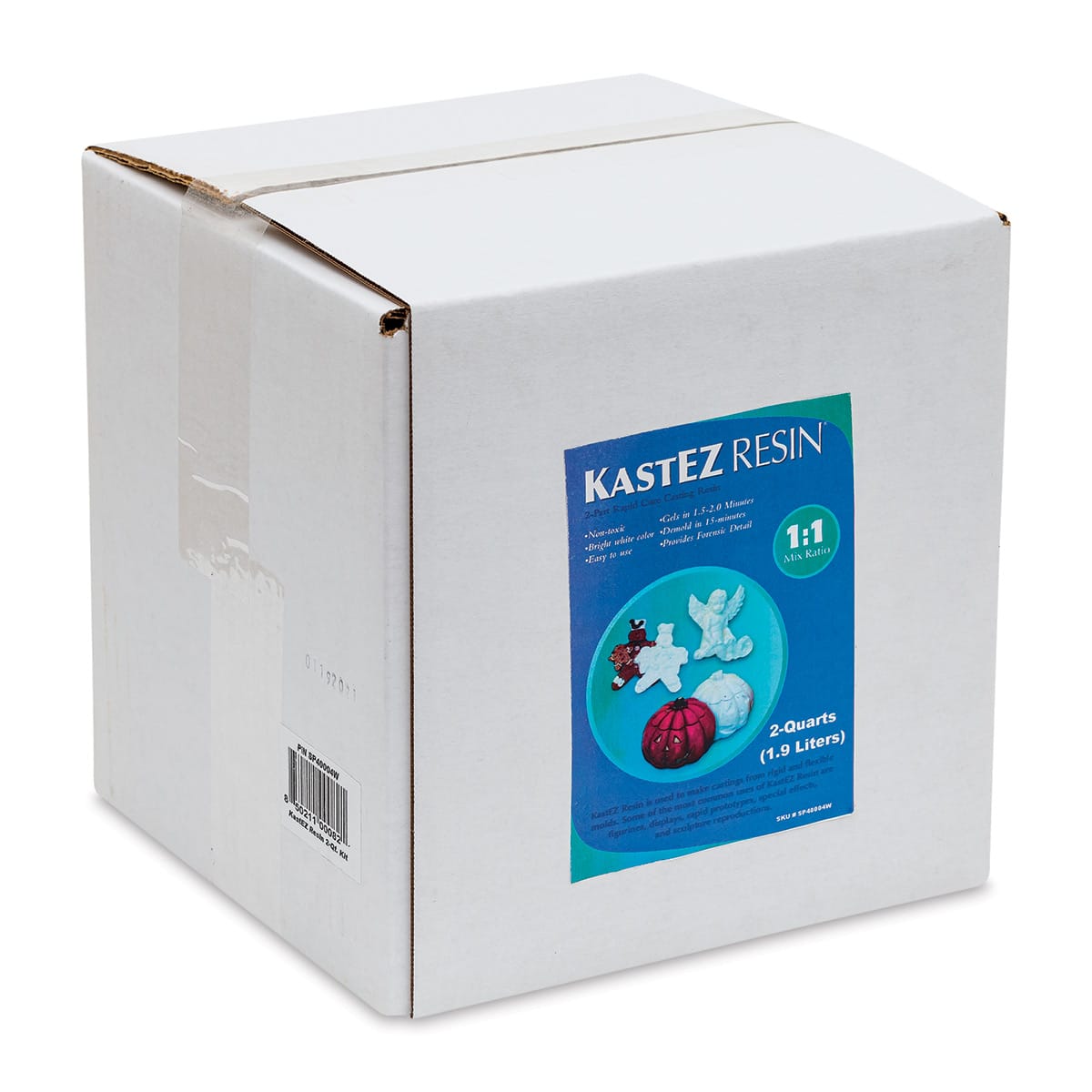ArtMolds KastEZ Resin - 2 Quarts - front of packaging, angled view