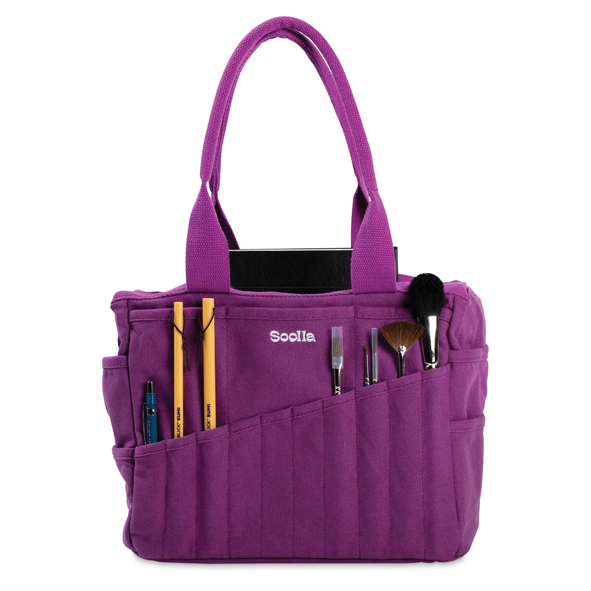 Soolla Studio Art Supply & Pottery Tool Bag - You're So Jelly, Blick Exclusive - holding tools and supplies