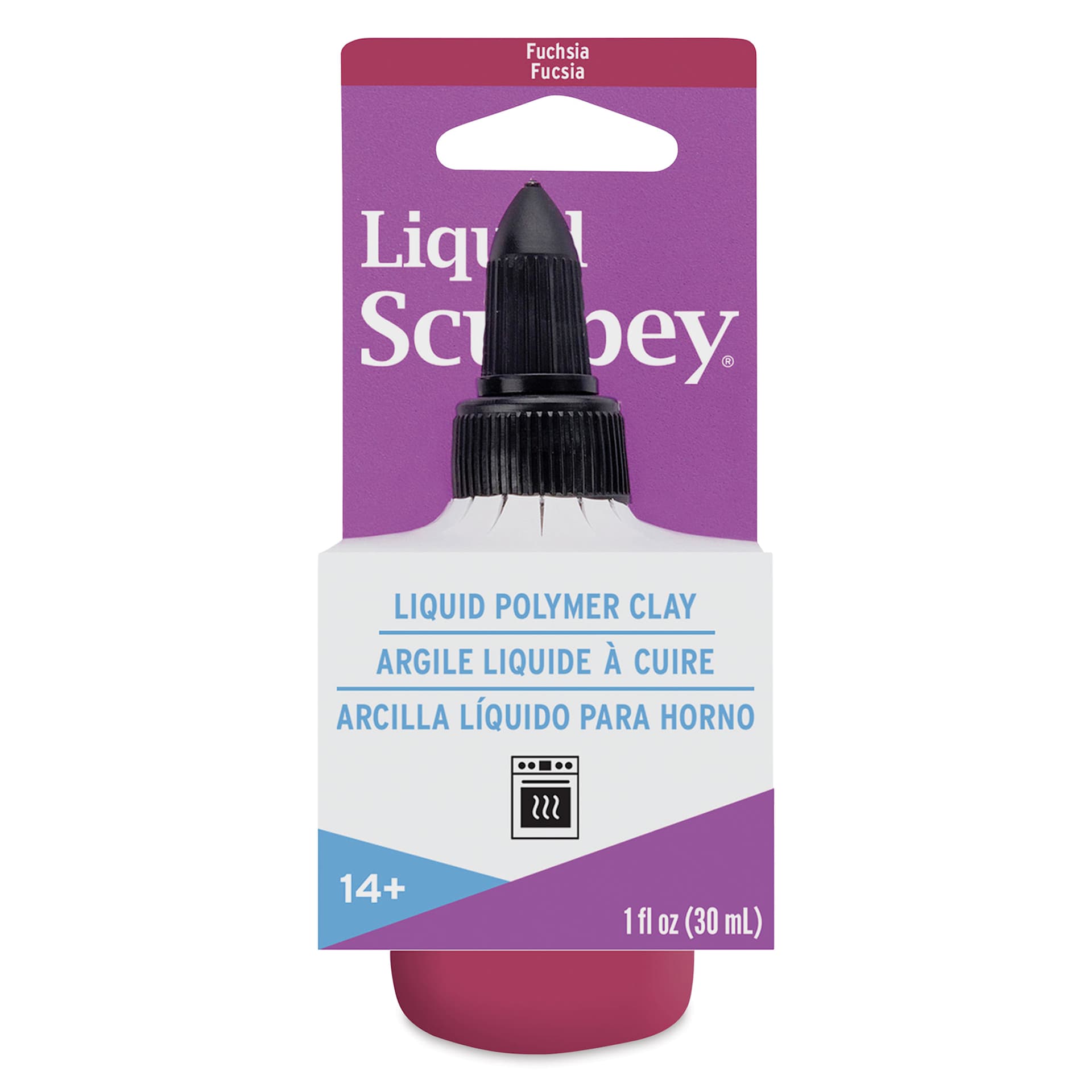 Liquid Sculpey - Fuchsia, 1 oz, in package