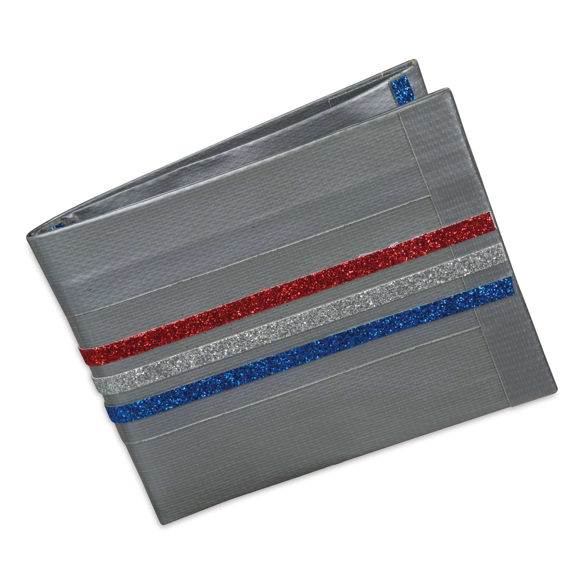 ShurTech Color Duck Tape - 1.88" x 20 yds, Gray finished wallet example