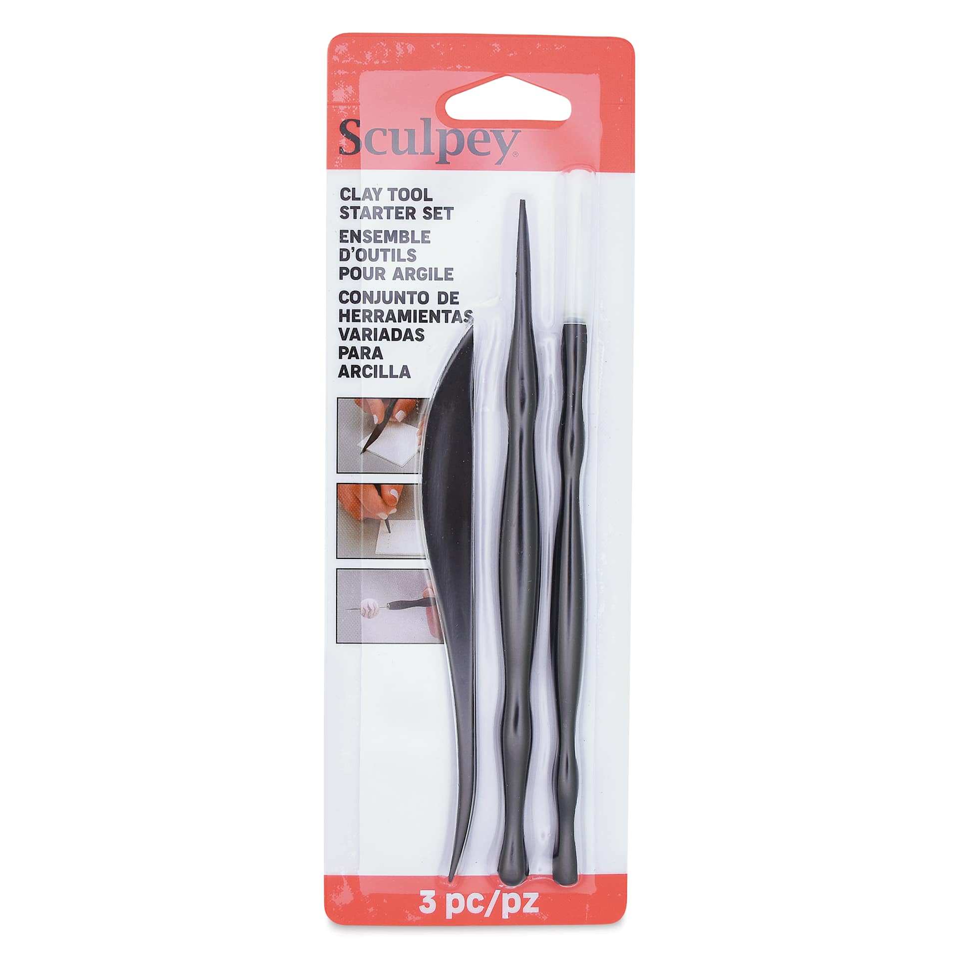 Sculpey Tools Clay Tool Starter Set front of packaging