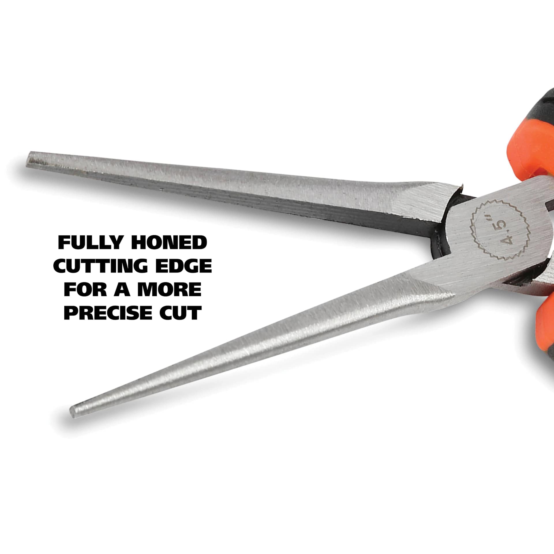GreatNeck Long Nose Hobby Pliers - fully honed cutting edge