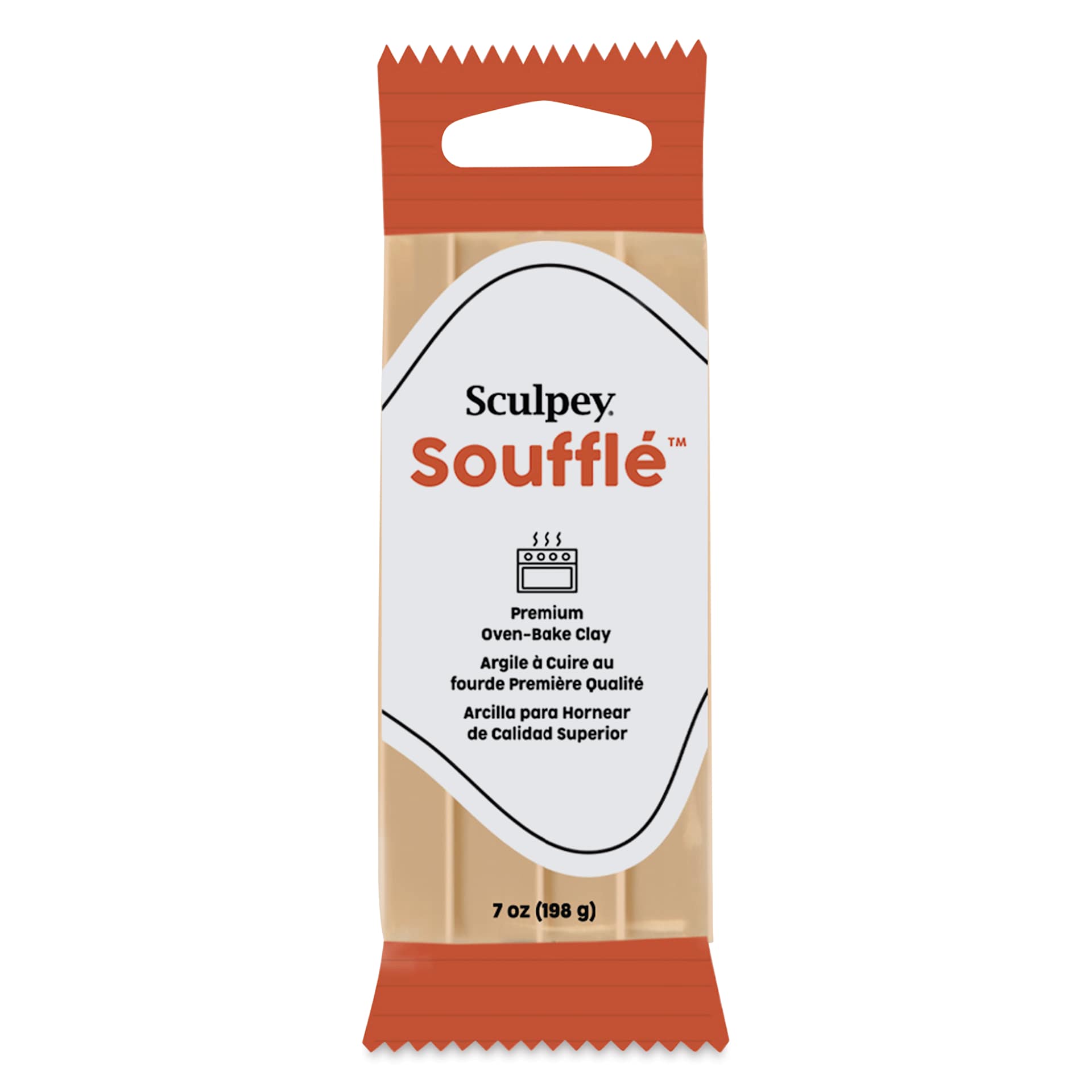 Sculpey Souffle - Latte, 7 oz Bar