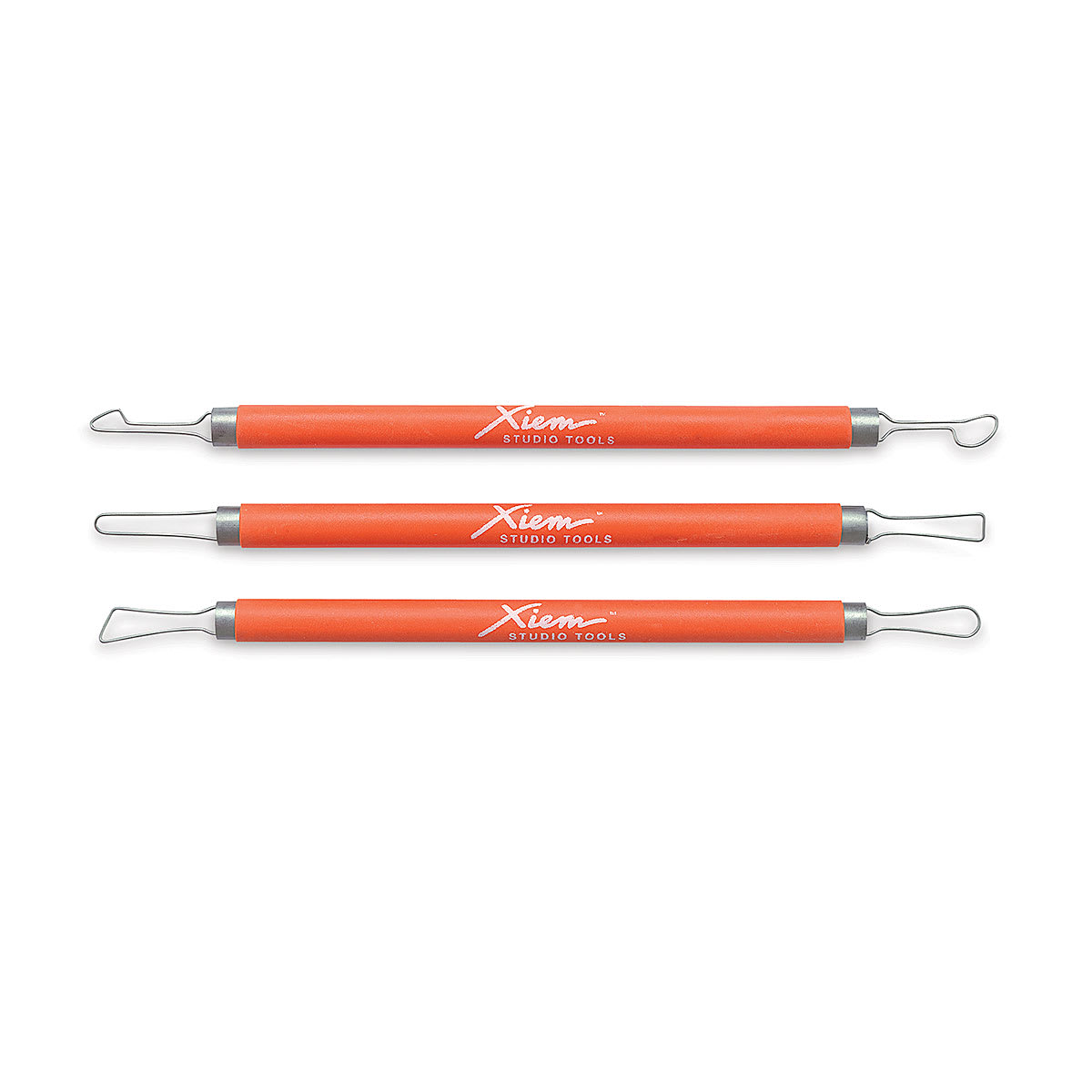 Xiem Studio Wire Sculpting Tools - Set of 3 Tools shown horizontally
