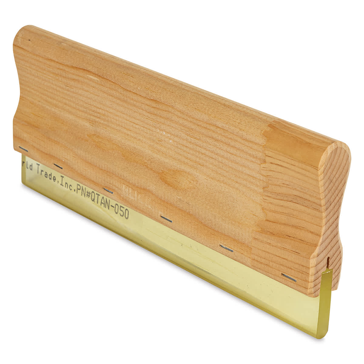 Blick Standard Squeegee - 12", 50-55 Durometer - angled