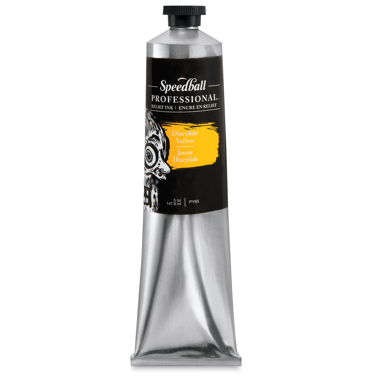 Speedball Professional Relief Ink - Diarylide Yellow, 5 oz, Tube