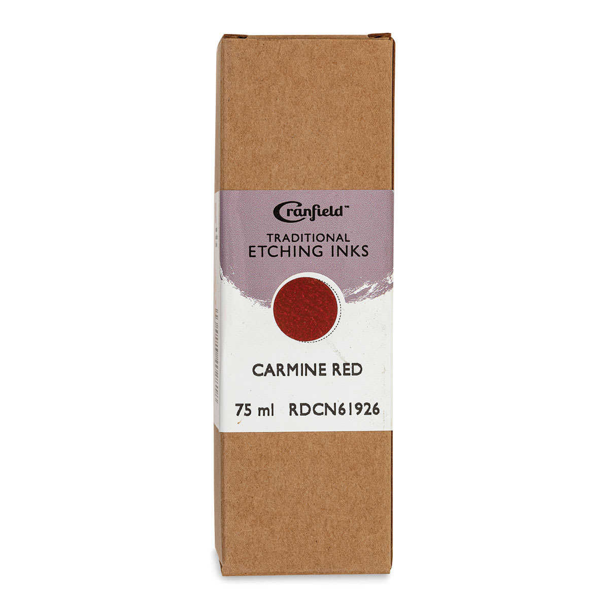 Cranfield Traditional Etching Ink - Crimson Red, 75 ml - front of packaging