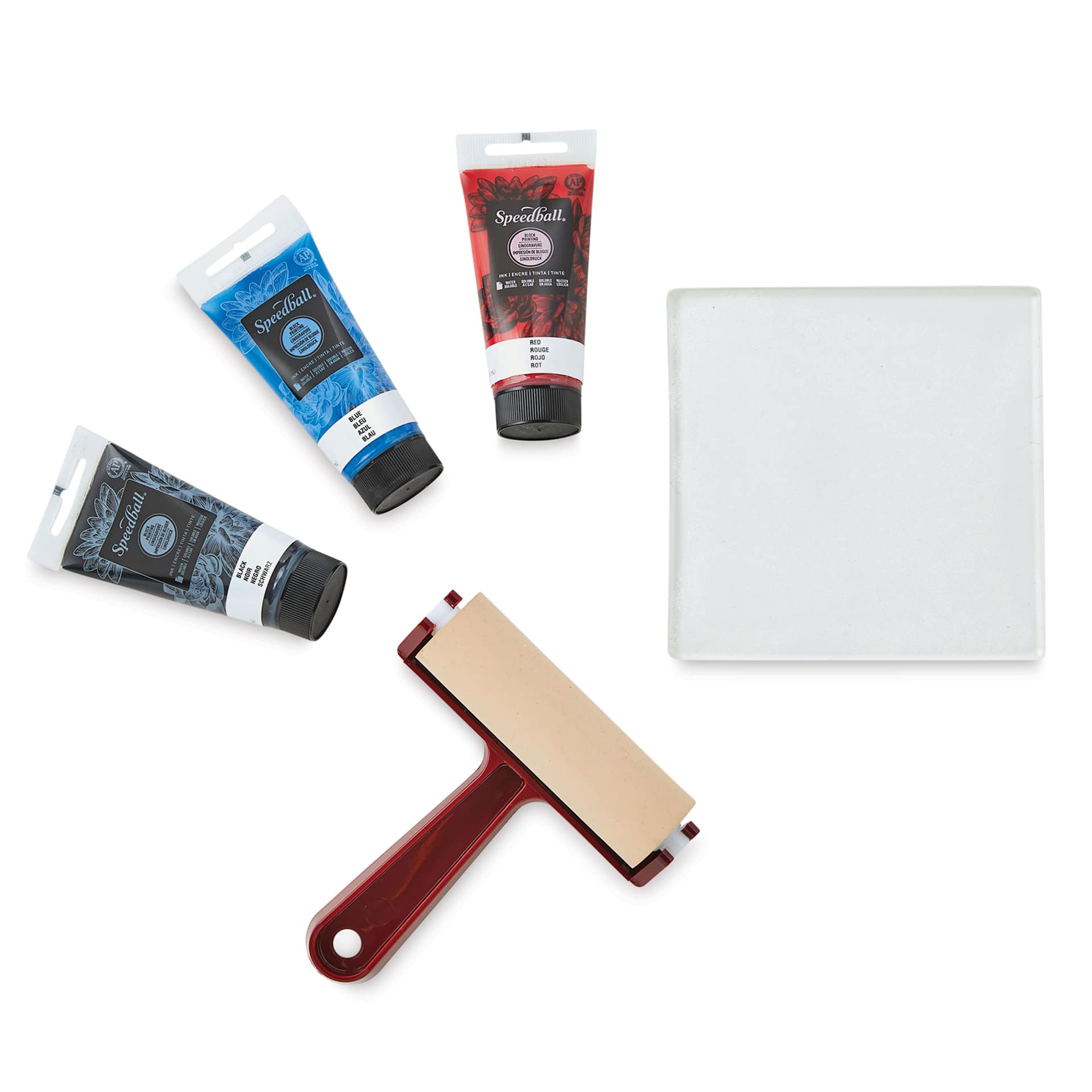 Speedball Gel Printing Kit contents Speedball Gel Printing Kit contents